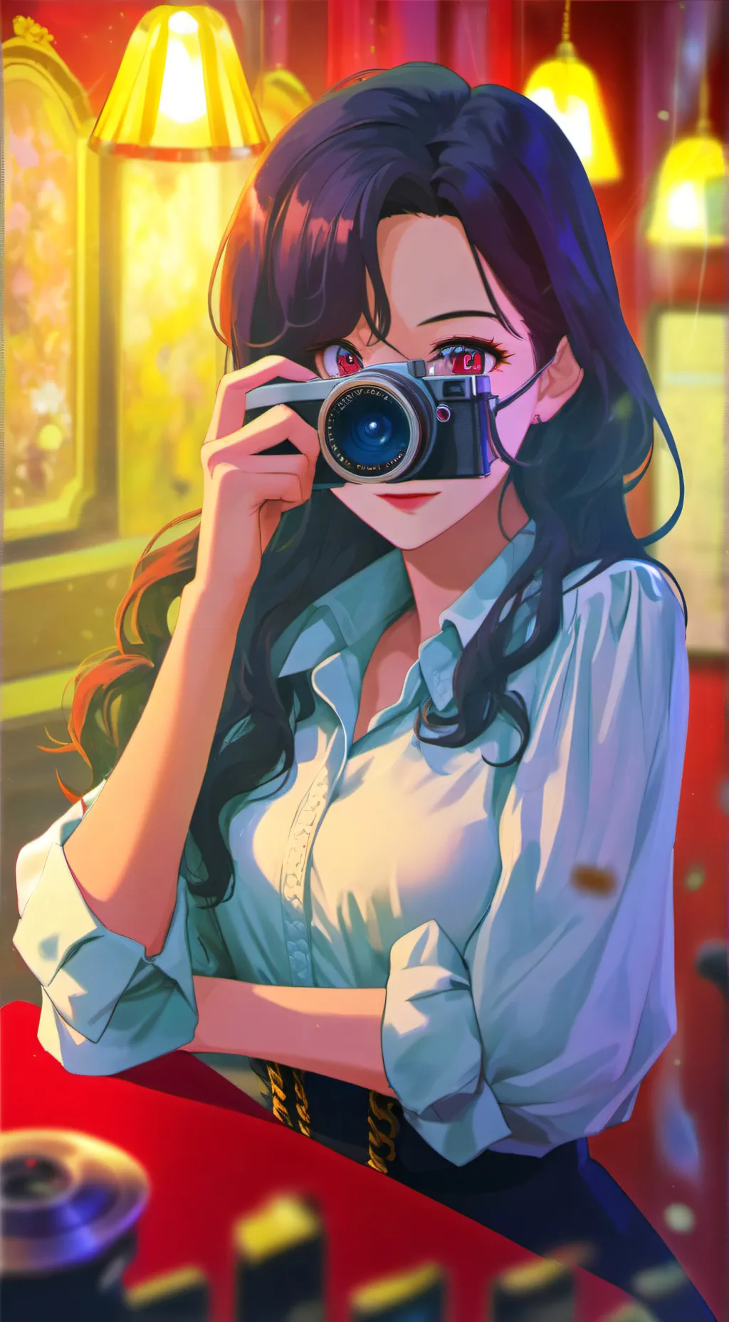 ai character: Mei background