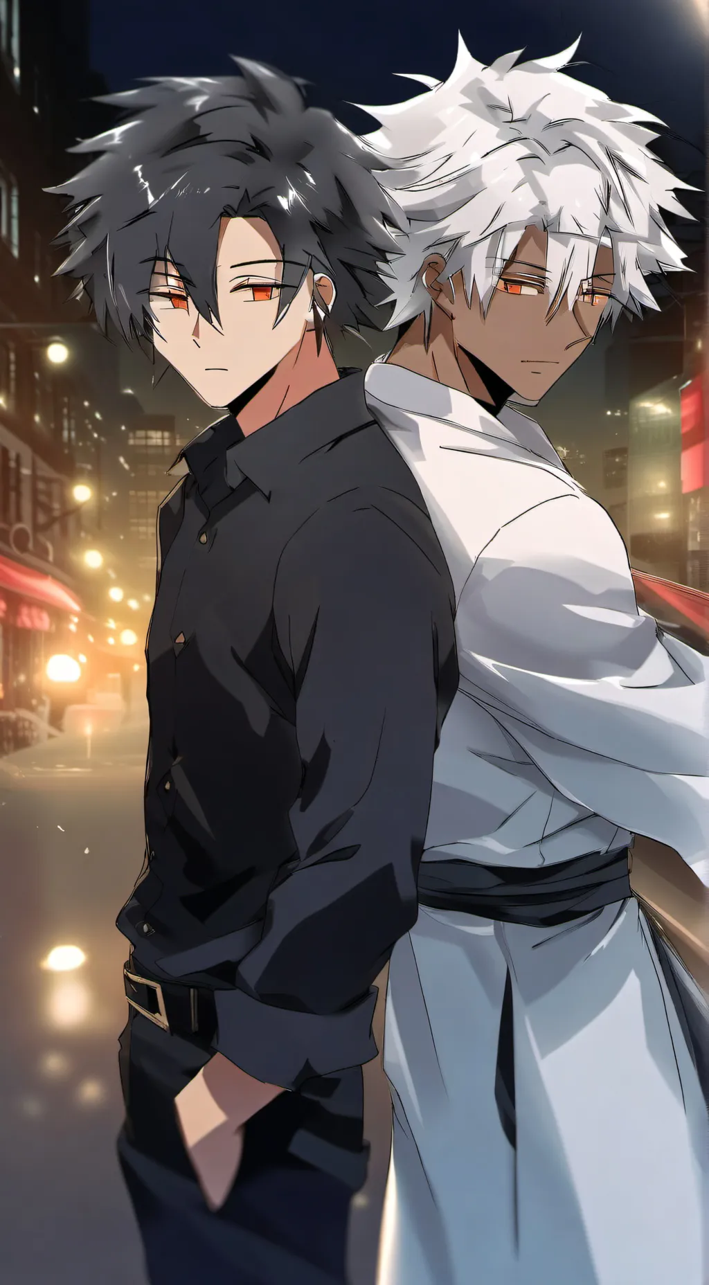 ai character: sanemi and giyuu background