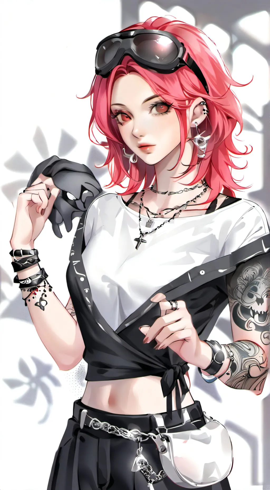 ai character: lucien Black  background