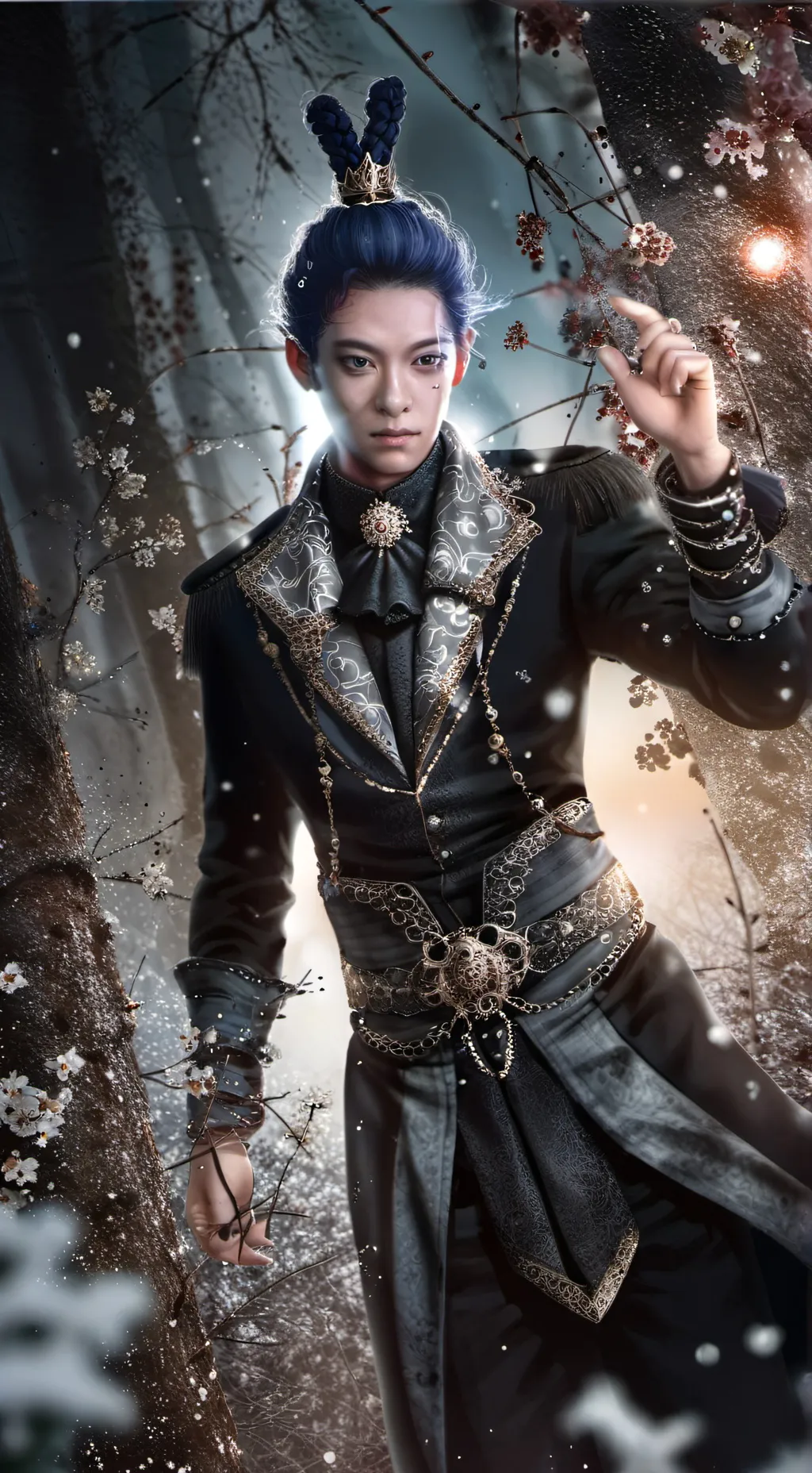 ai character: thanos background