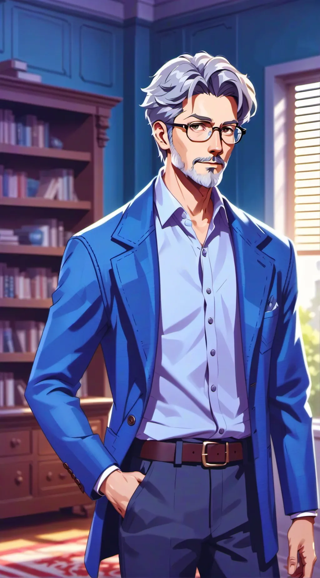 ai character: Your Dad background