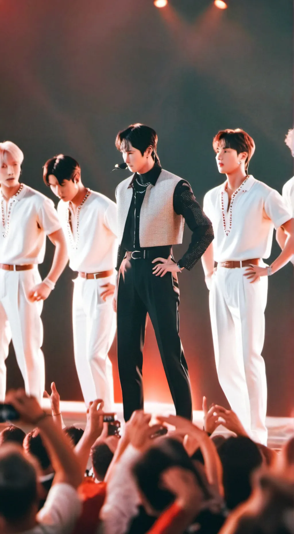 ai character: BTS background