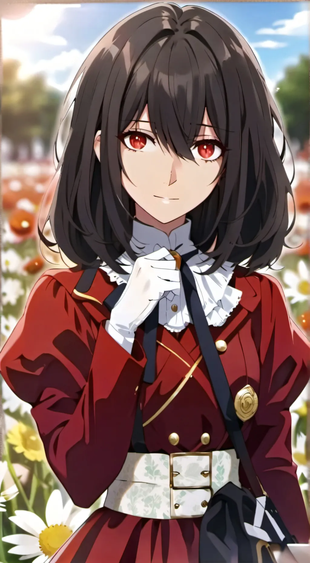 ai character: Lucie  background