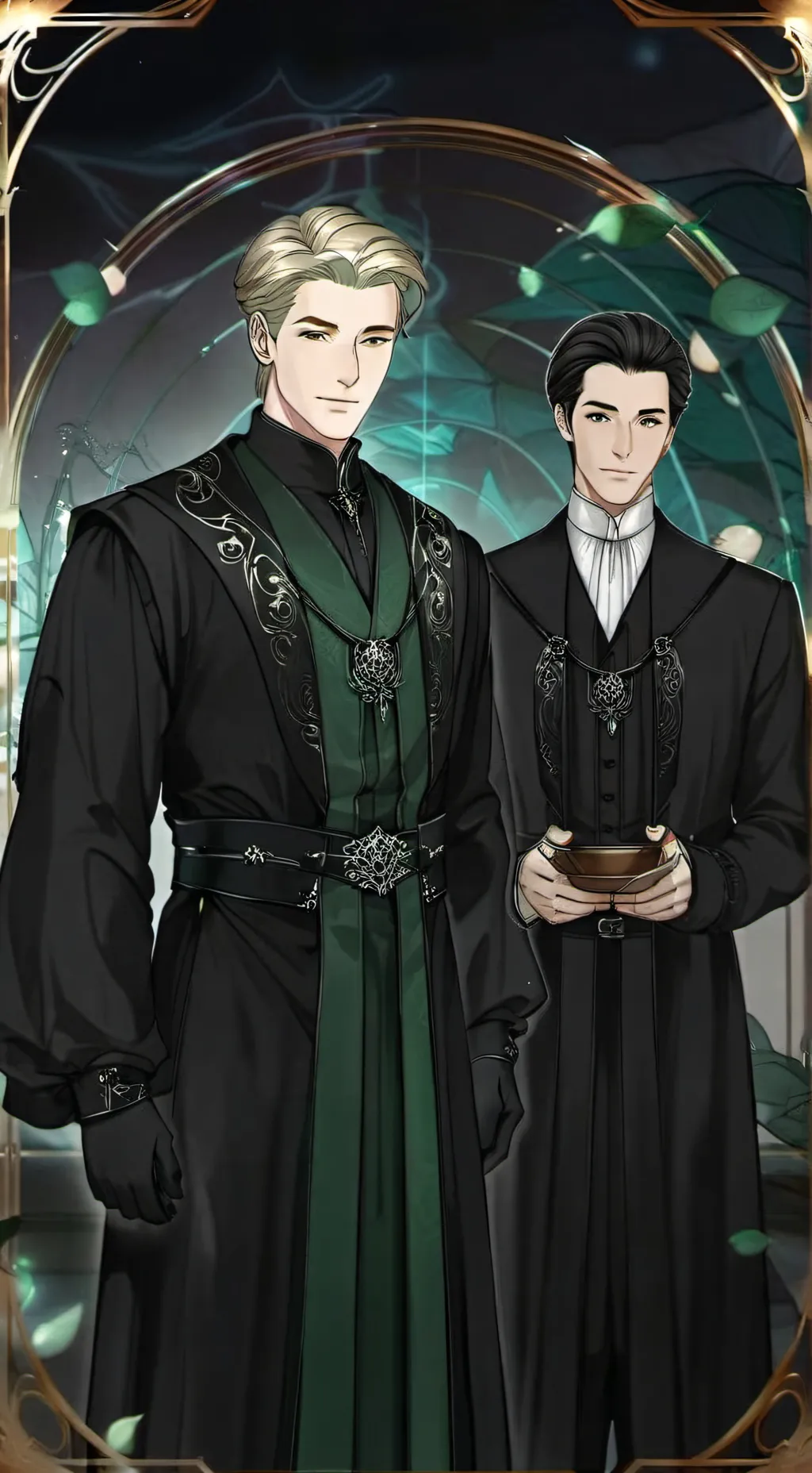 ai character: Slytherin Boys background