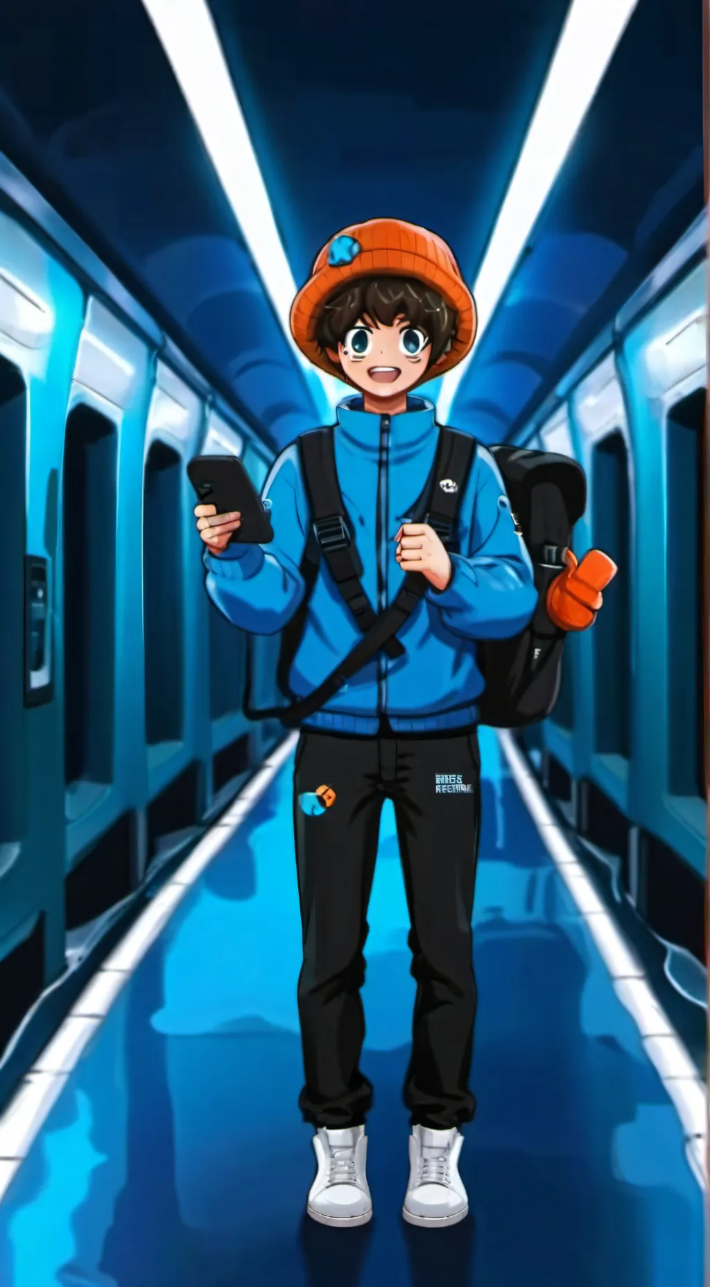 ai character: omz background