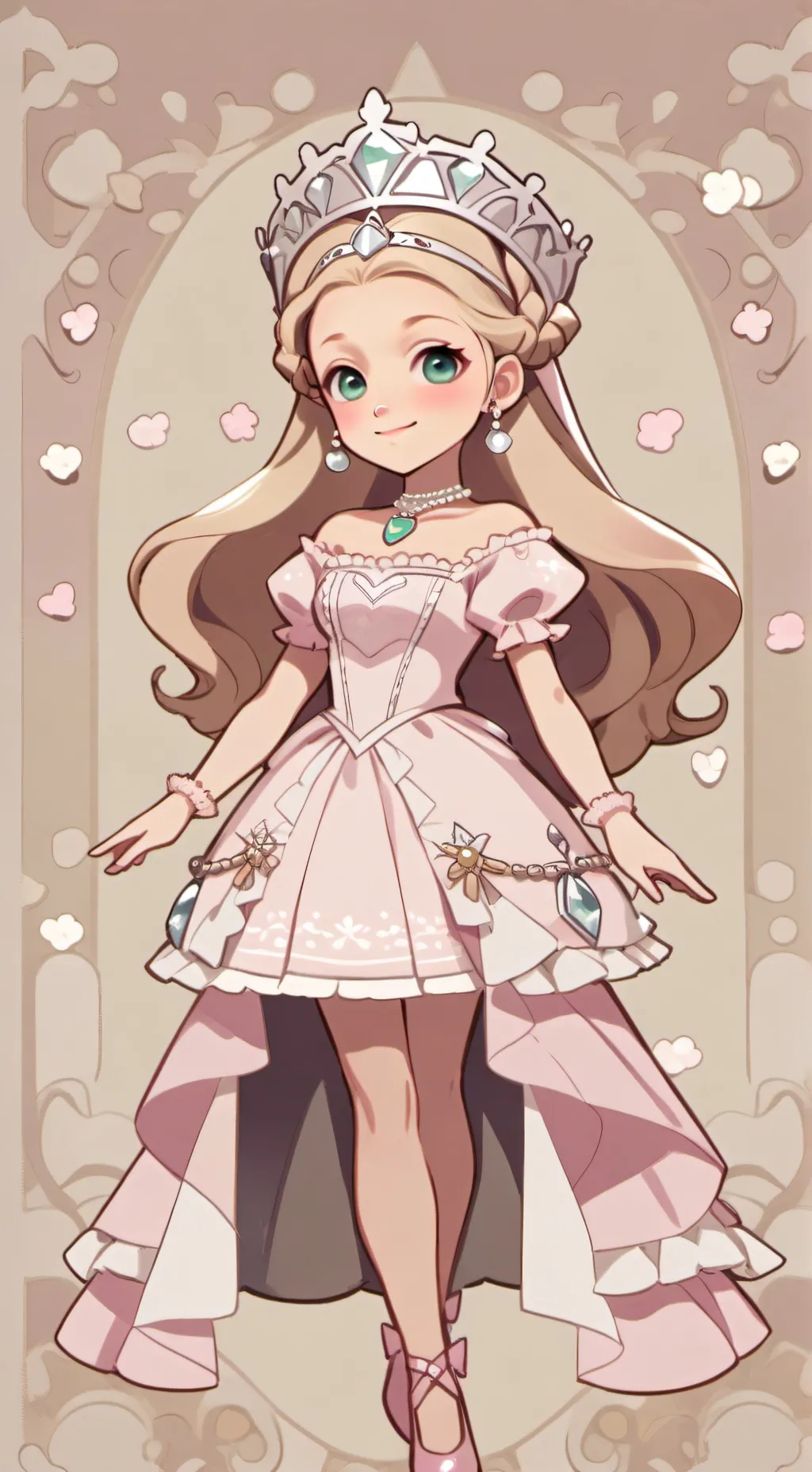 ai character: Glinda  background