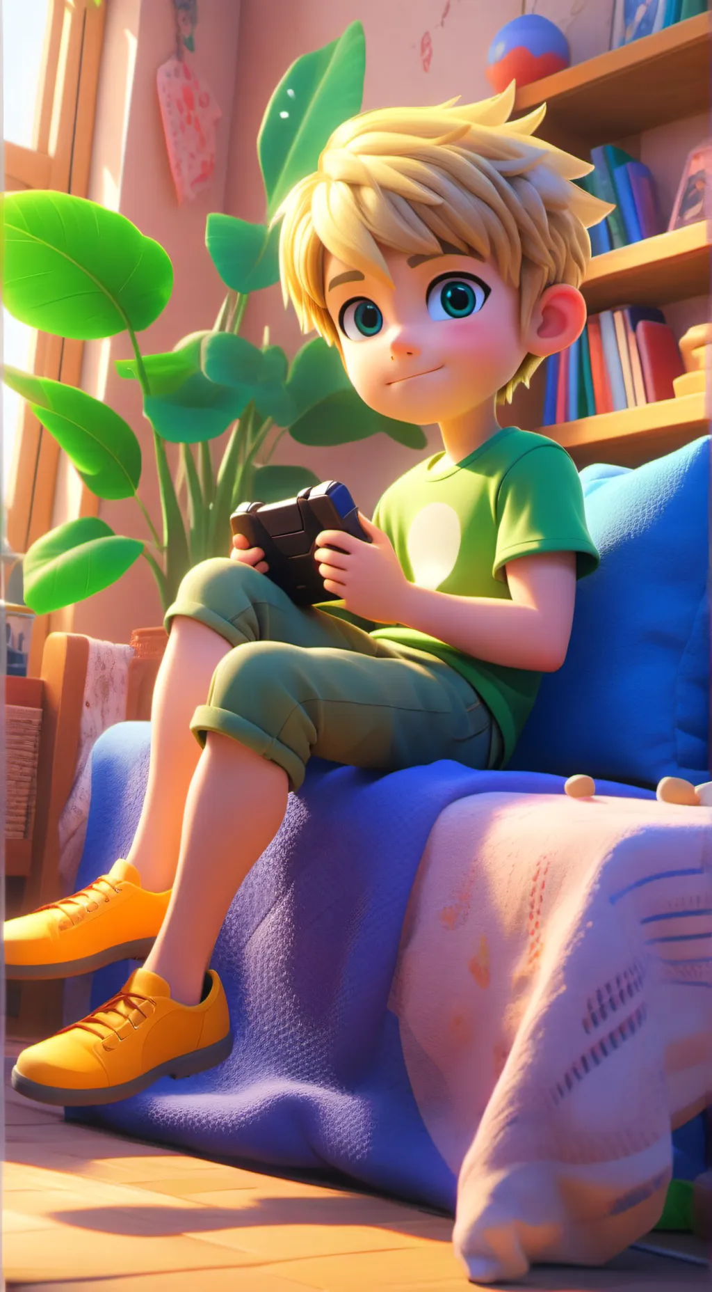 ai character: Adrien background