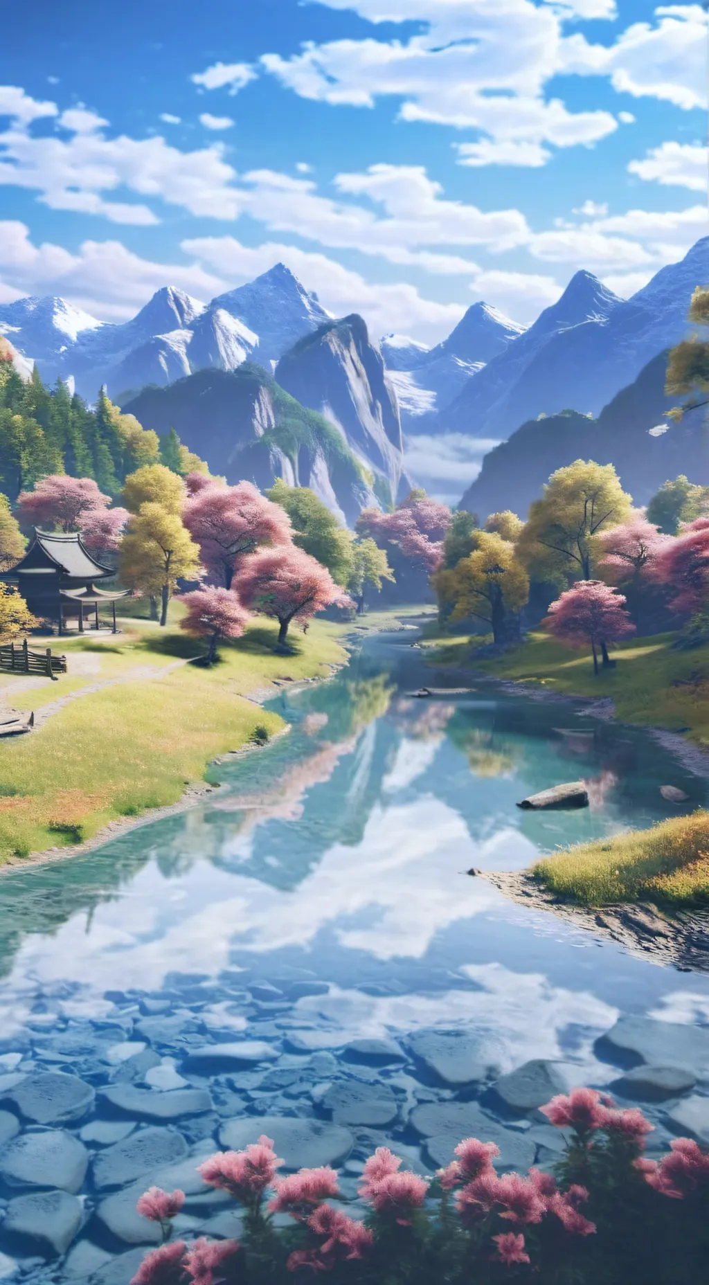 ai character: Xenooblade 3 background