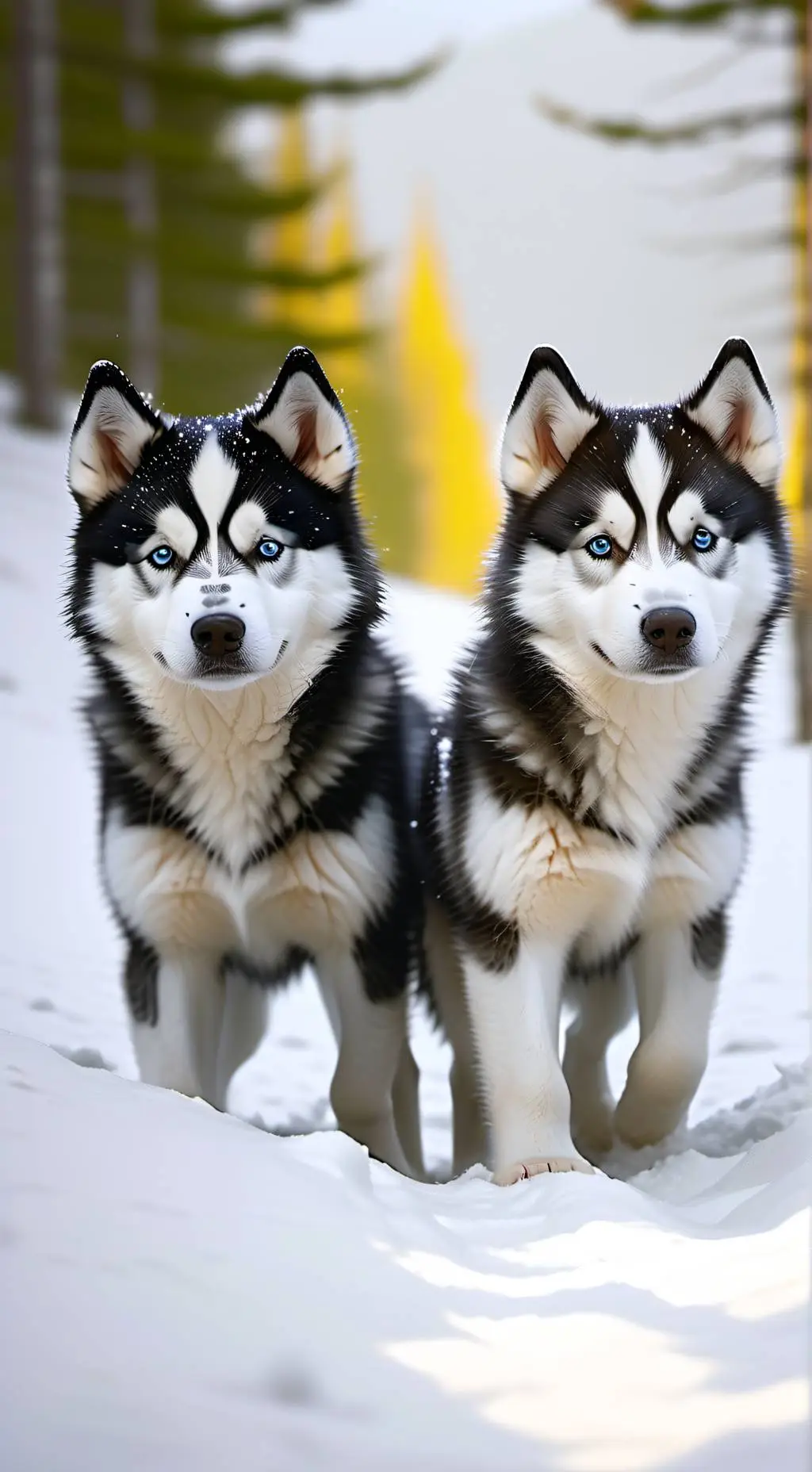 ai character: Max & Lily  background