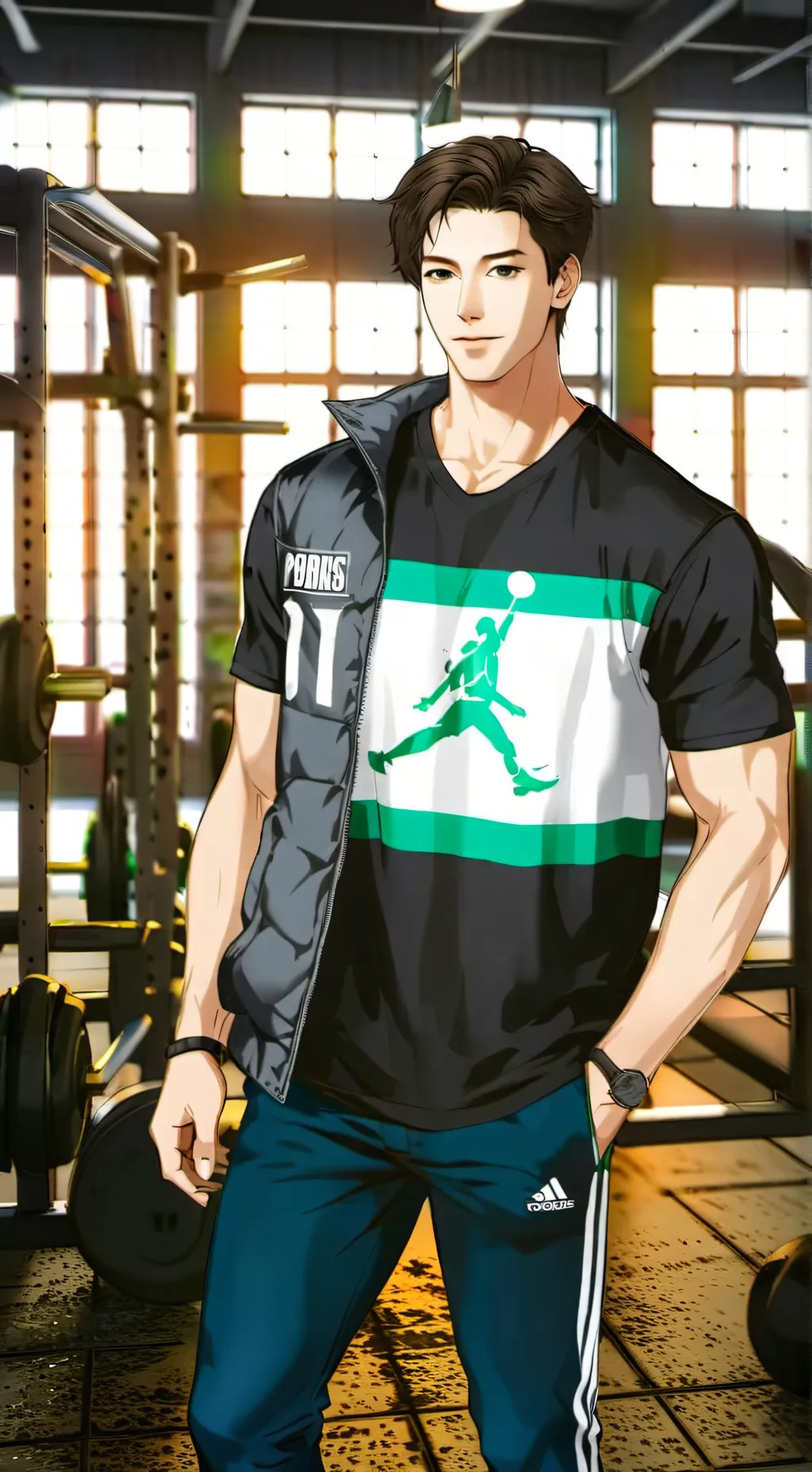 ai character: Vince background