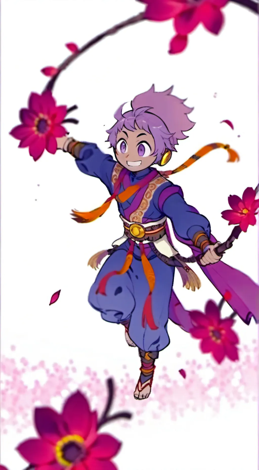 ai character: el circo digital background