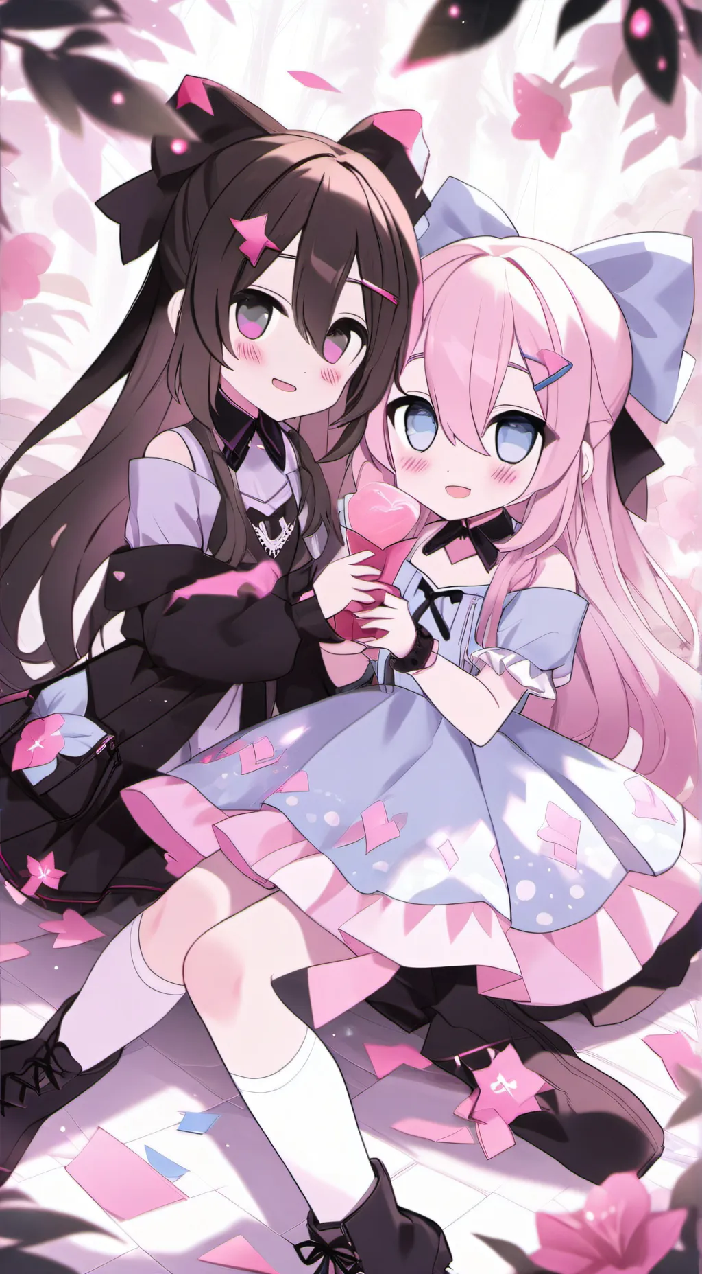 ai character: Ashy & Addy background