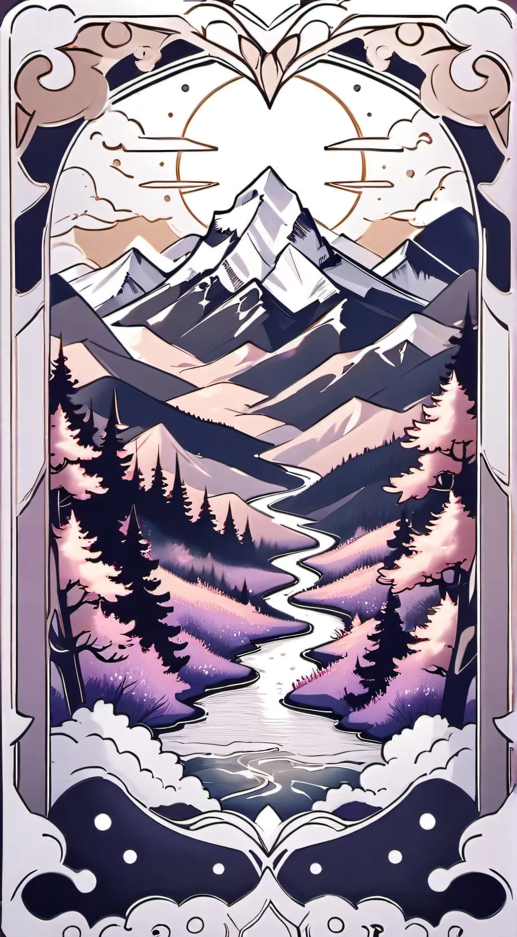 ai character: angel  background