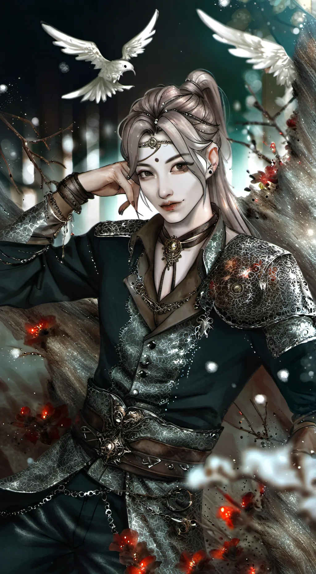 ai character: Creeeeeppp background