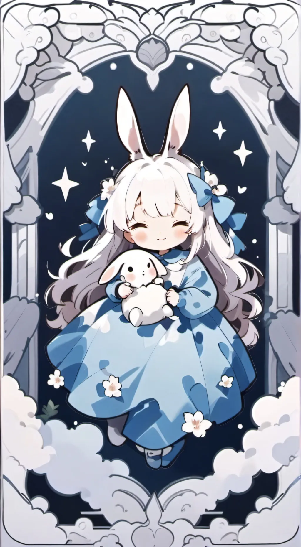 ai character: Luna background