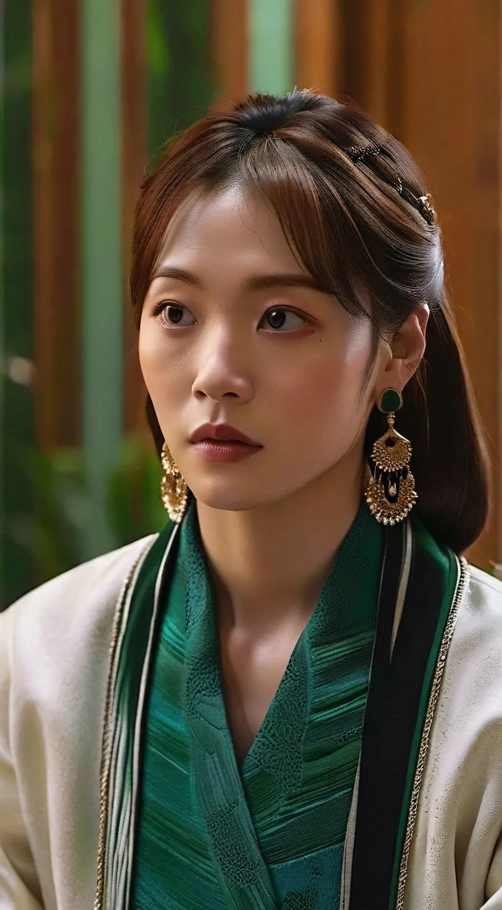 ai character: nayeon  background