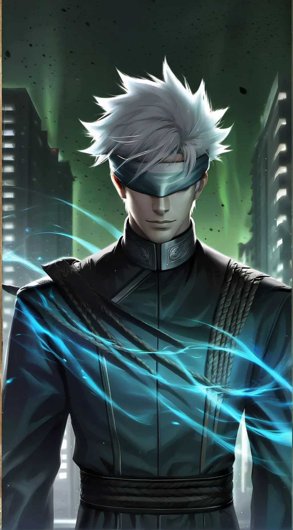 ai character: Gojo Satoru background