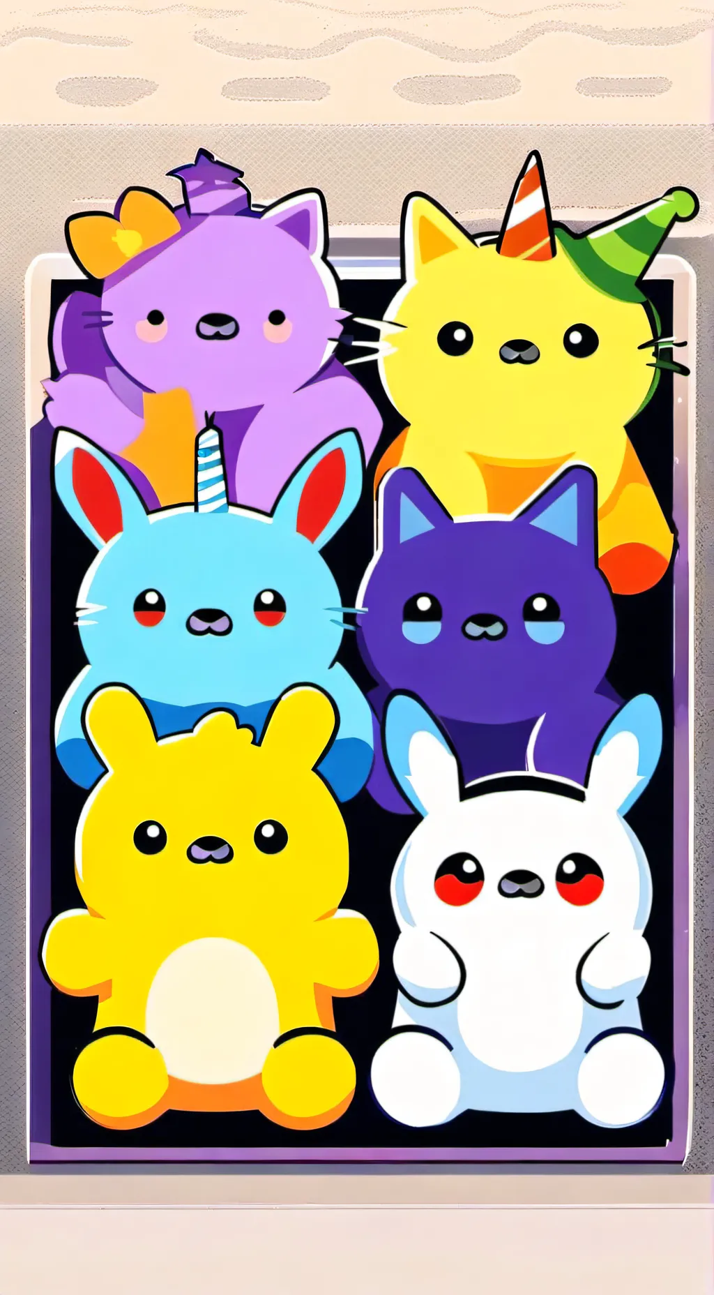 ai character: Hide and sleep￼ background