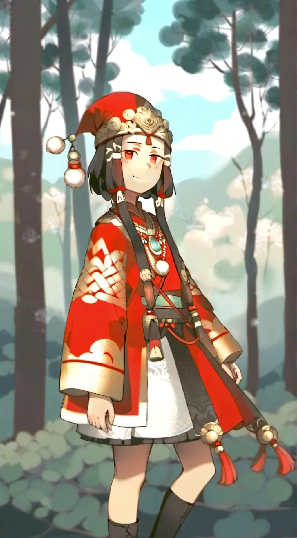 ai character: usper 😍 background