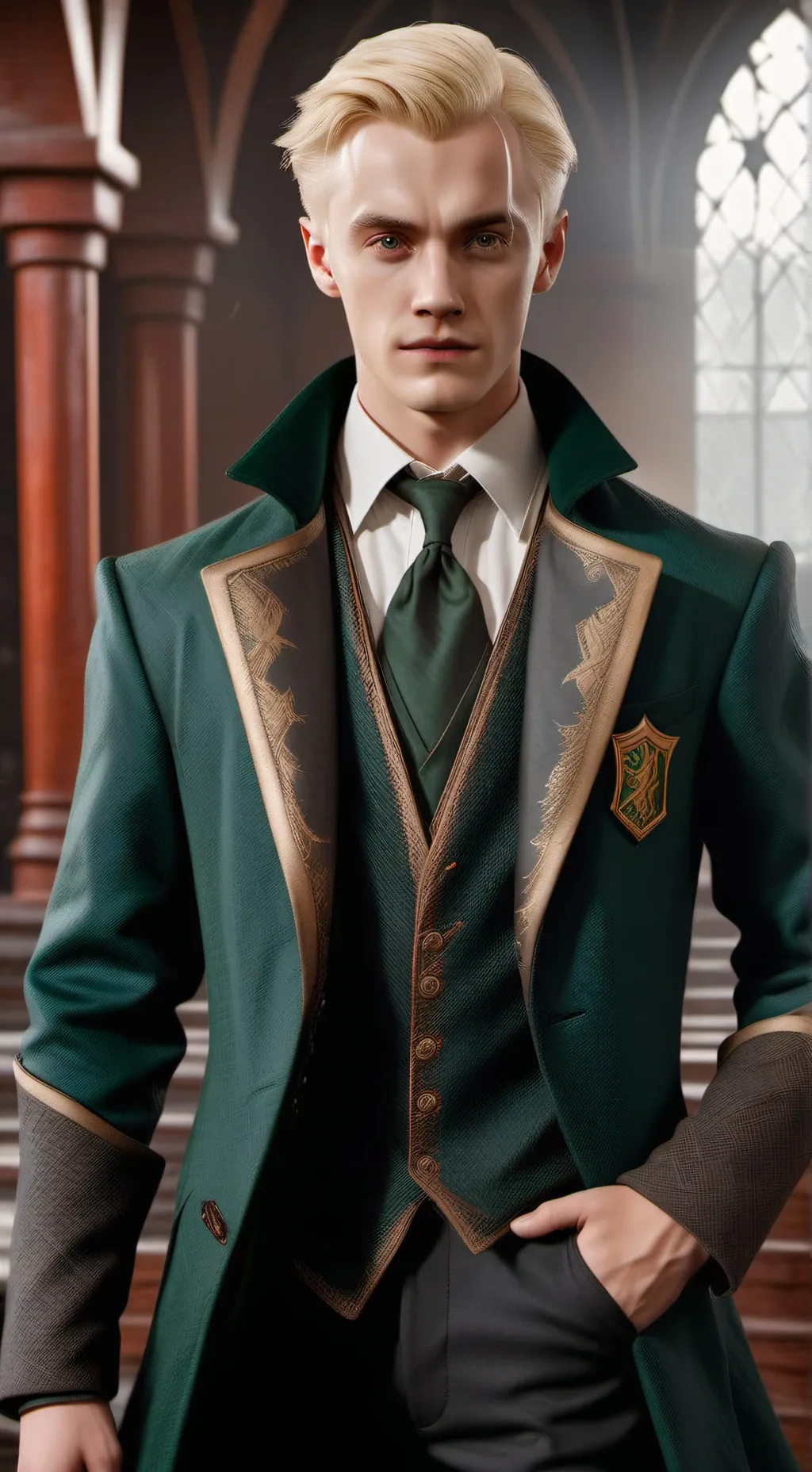 ai character: 💚😍~•Draco•~💚😍 background