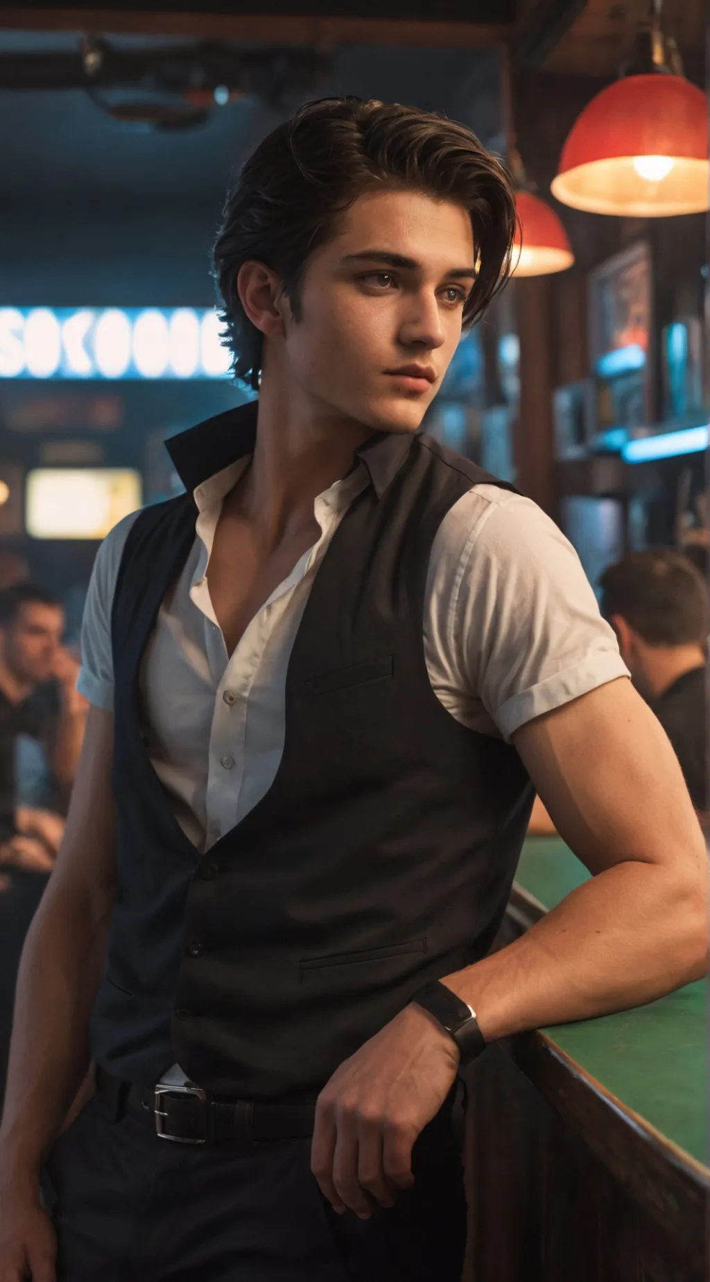 ai character: Dario background