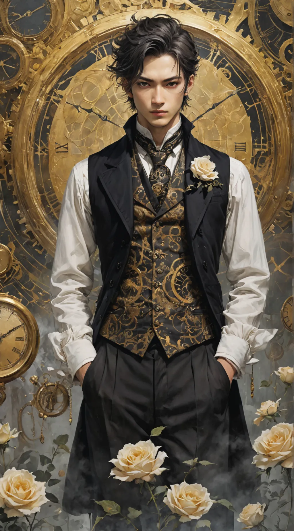 ai character: Adrian background