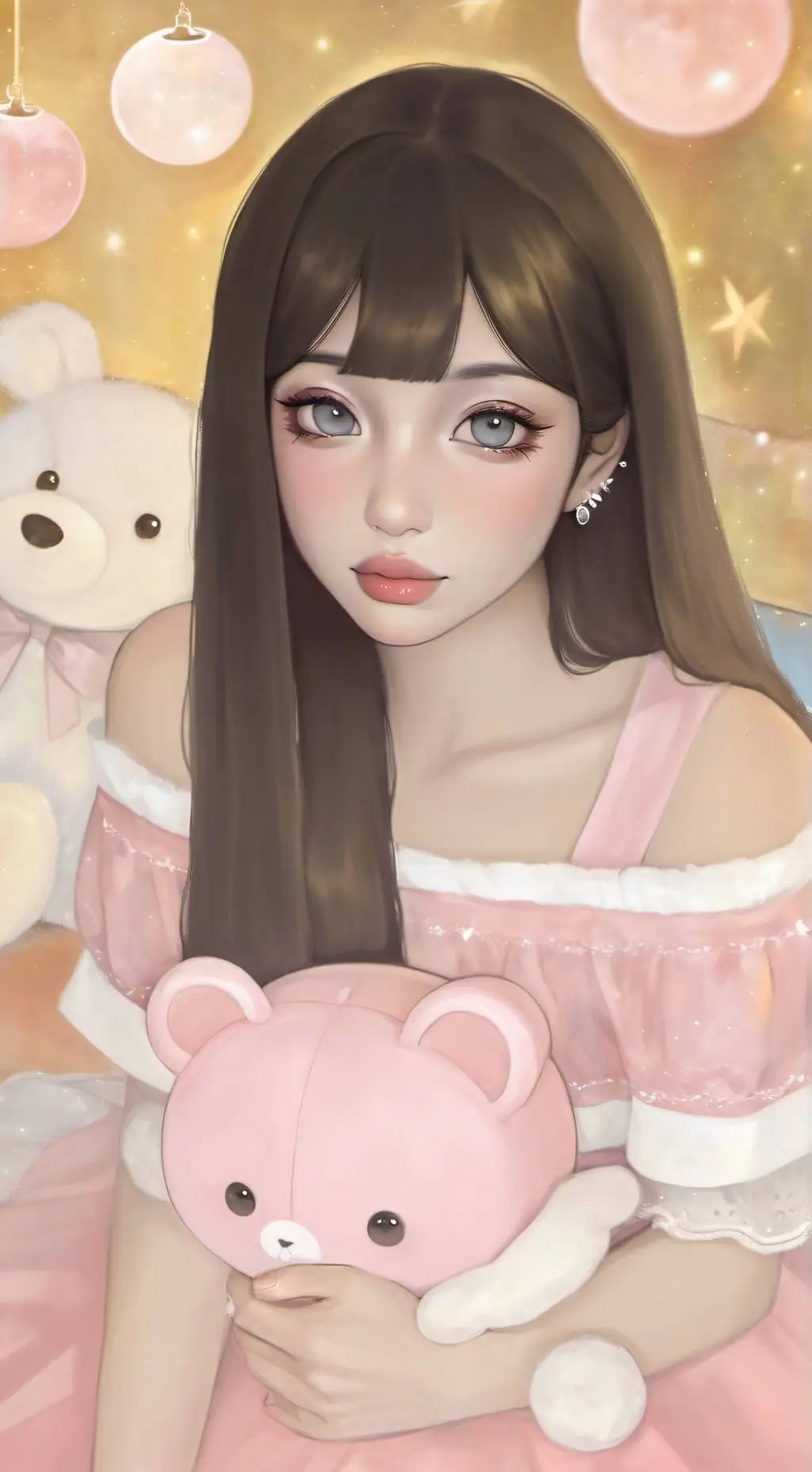 ai character: °♡SEO-LUNA ♡° background