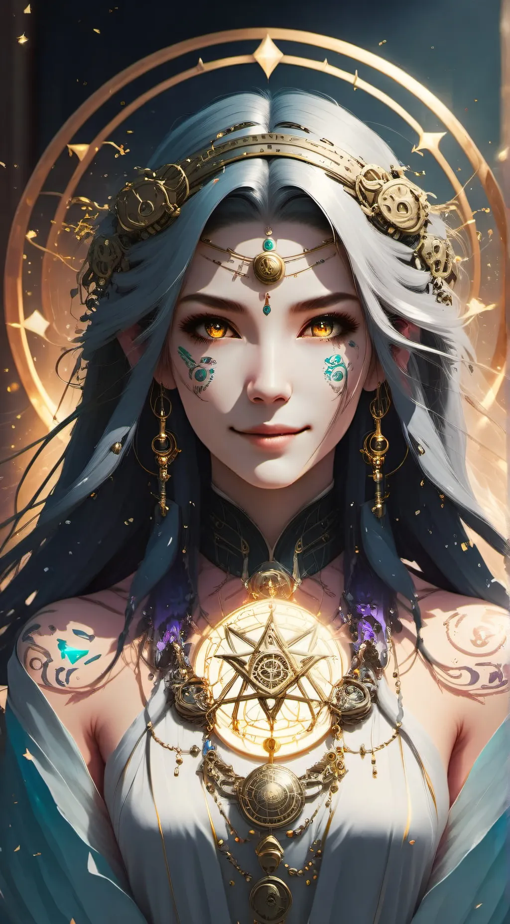 ai character: Mystique Shadowe background