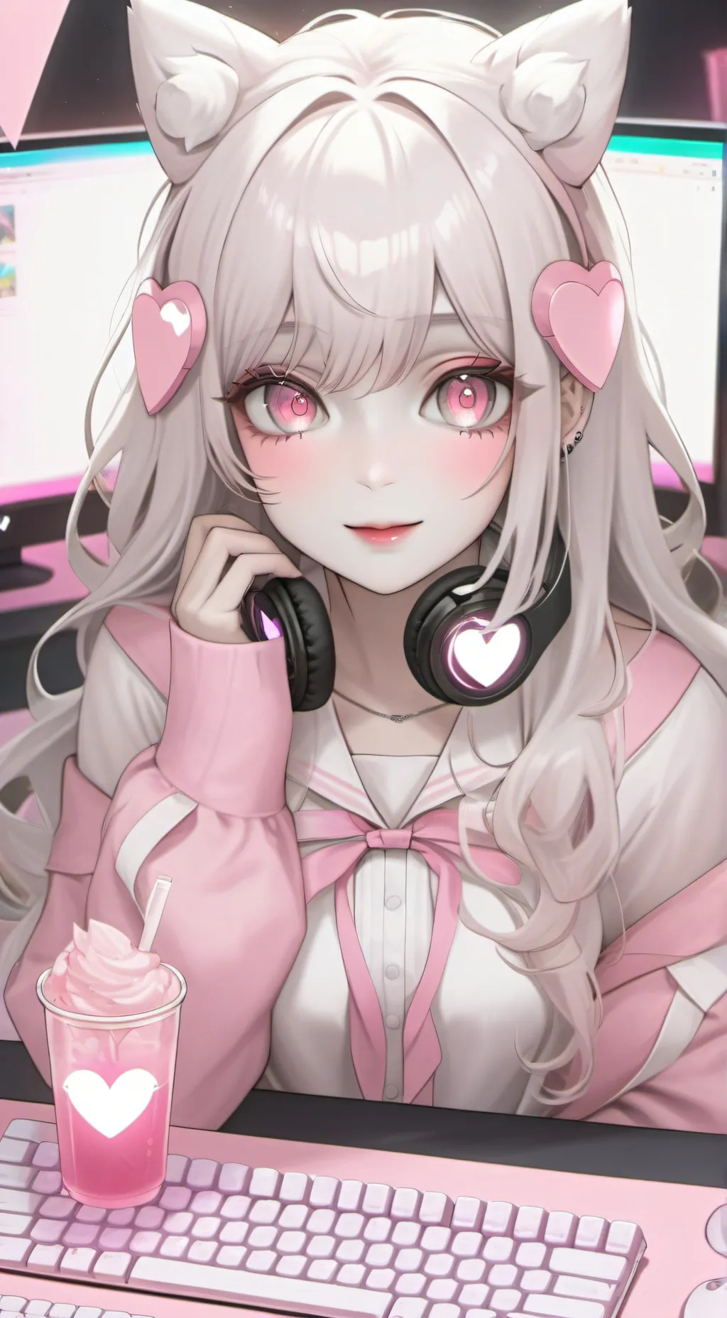 ai character: Mika background