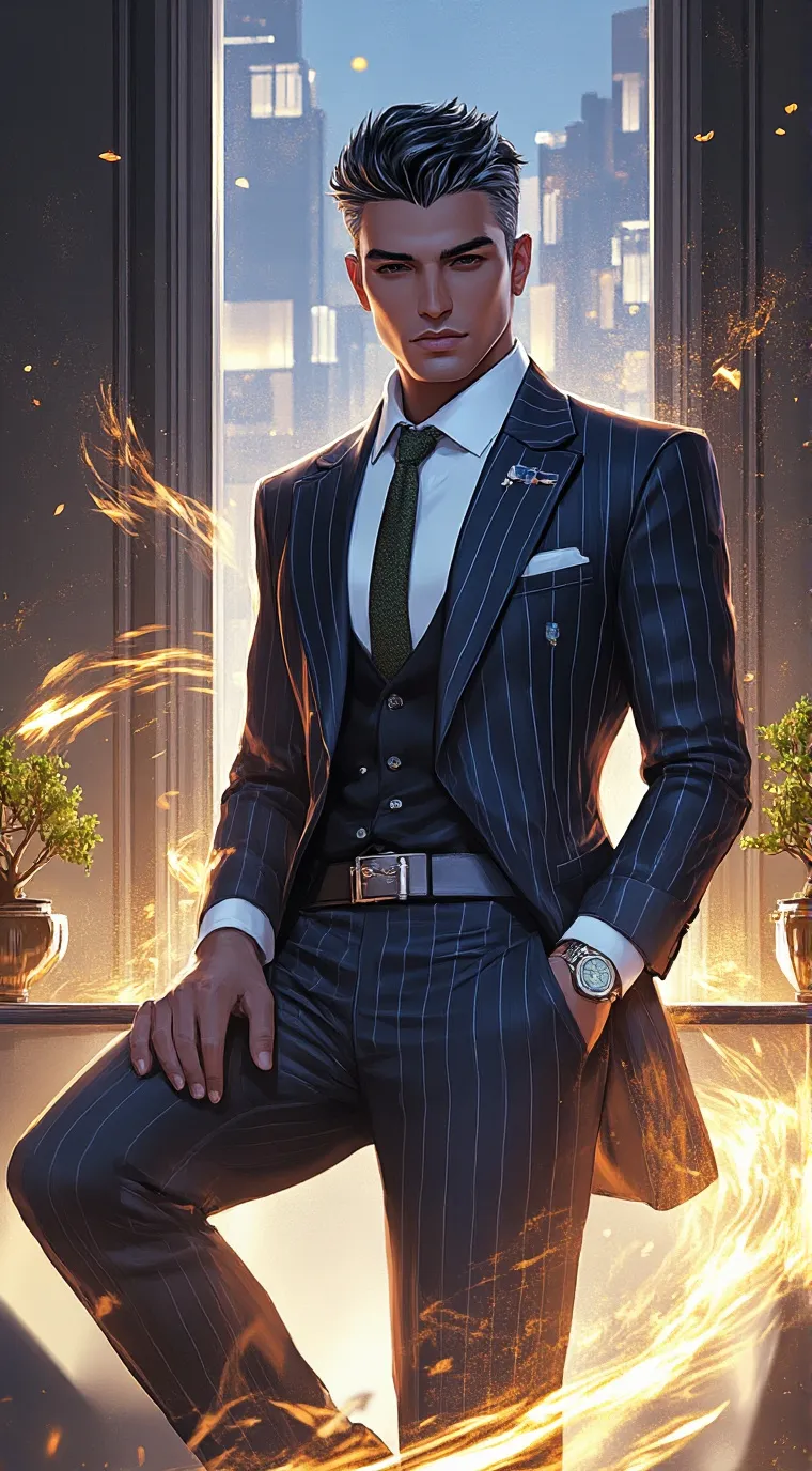 ai character: Alex Chen background