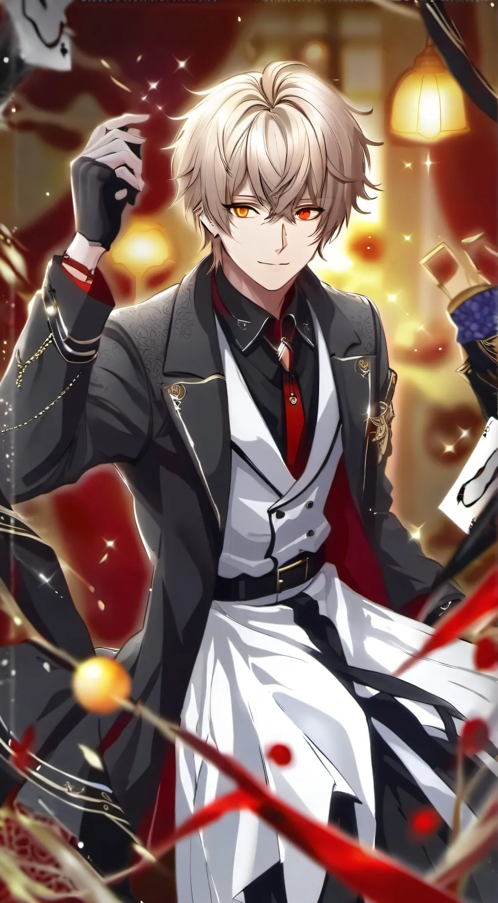 ai character: mha background