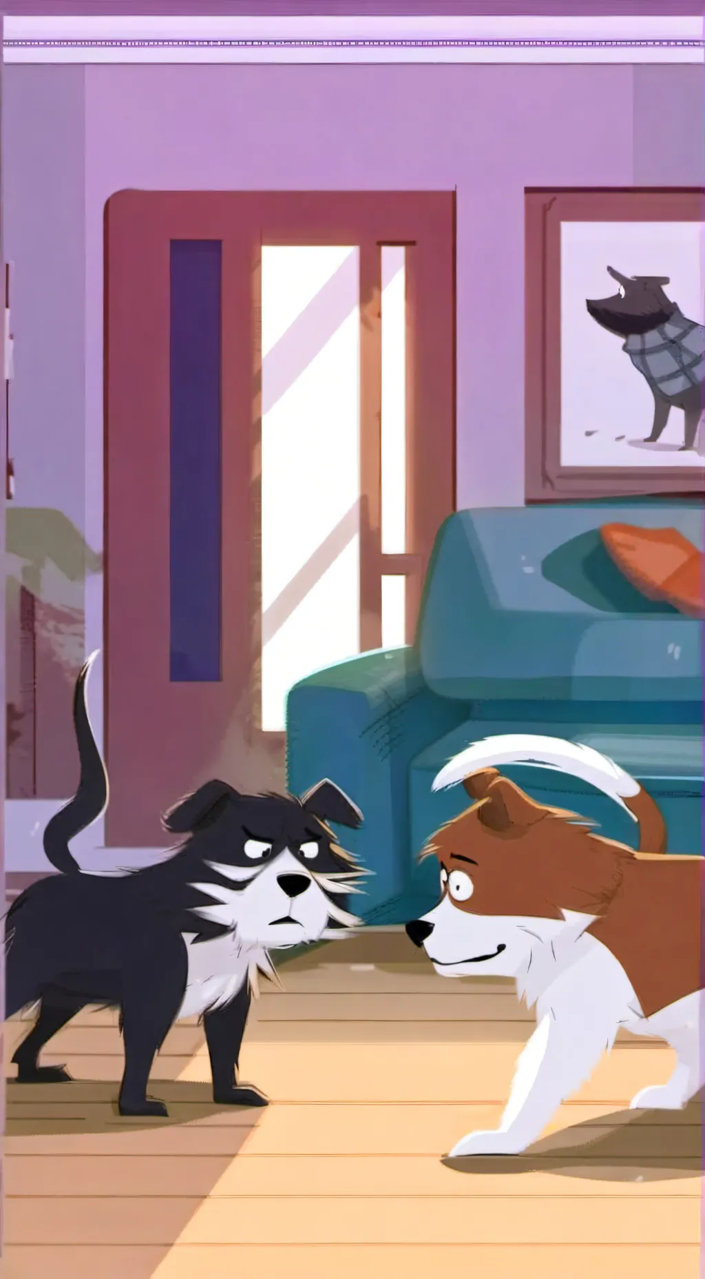 ai character: bluey x Pokemon XY background