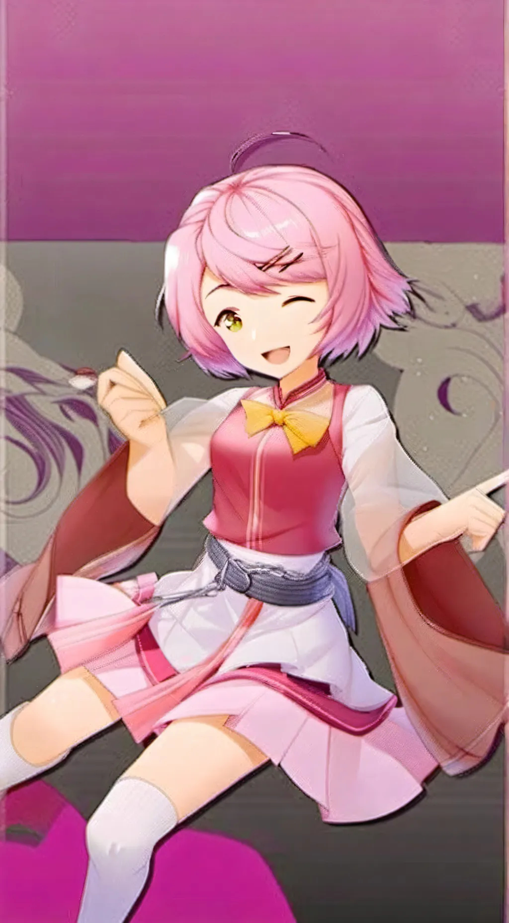 ai character: Natsuki background