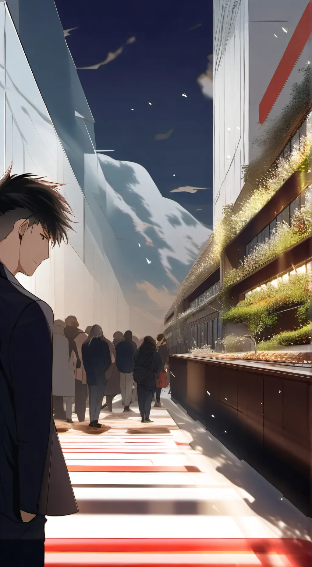 ai character: Bakugos Death background