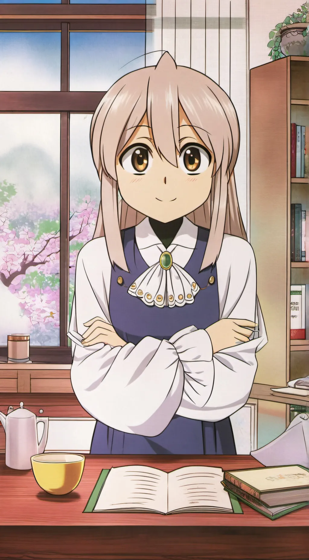 ai character: simon  background