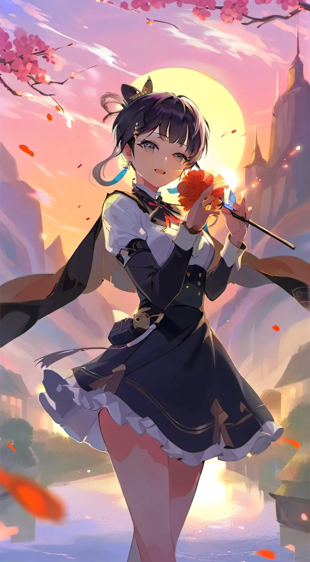 ai character: Kanao background