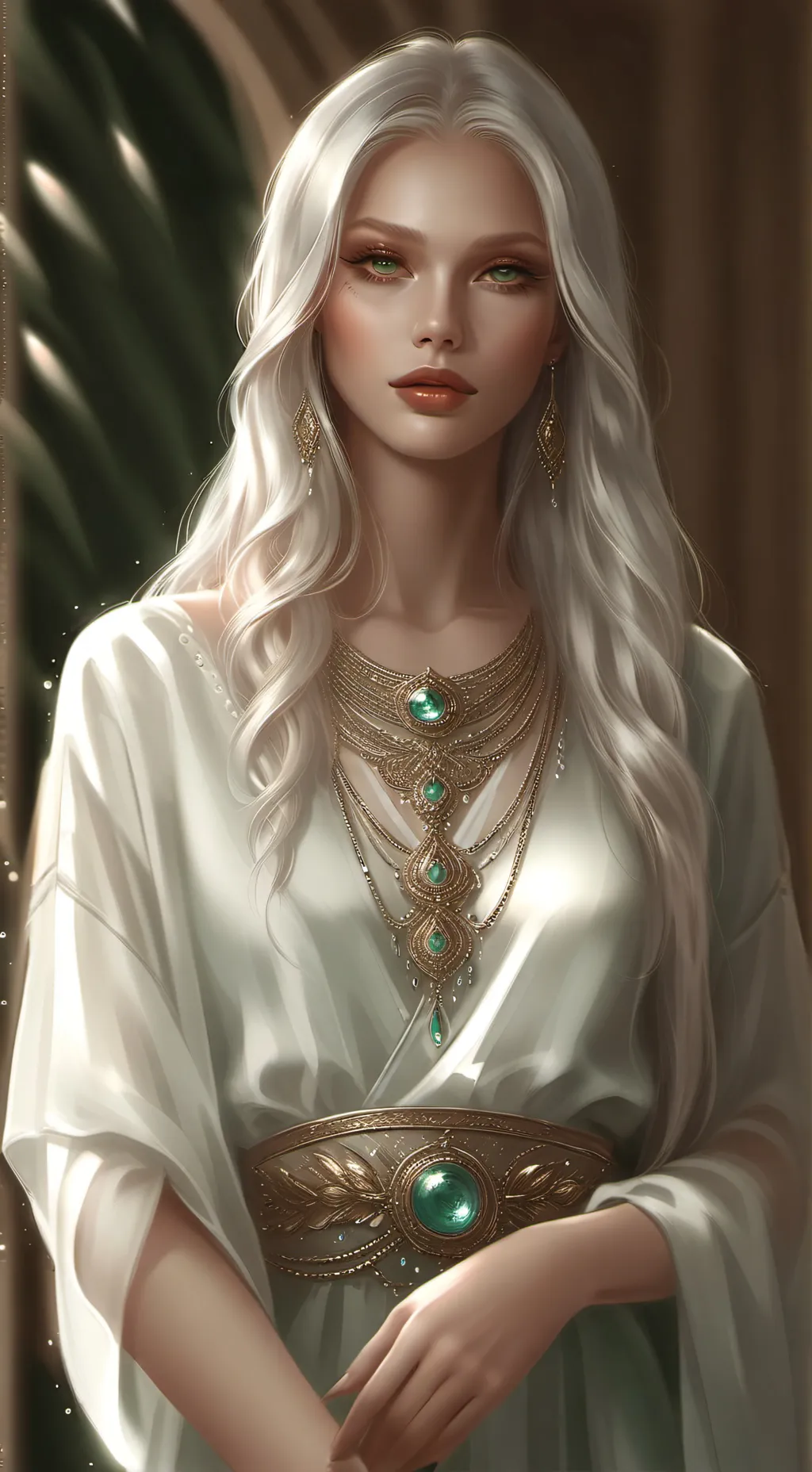 ai character: Оливия  background