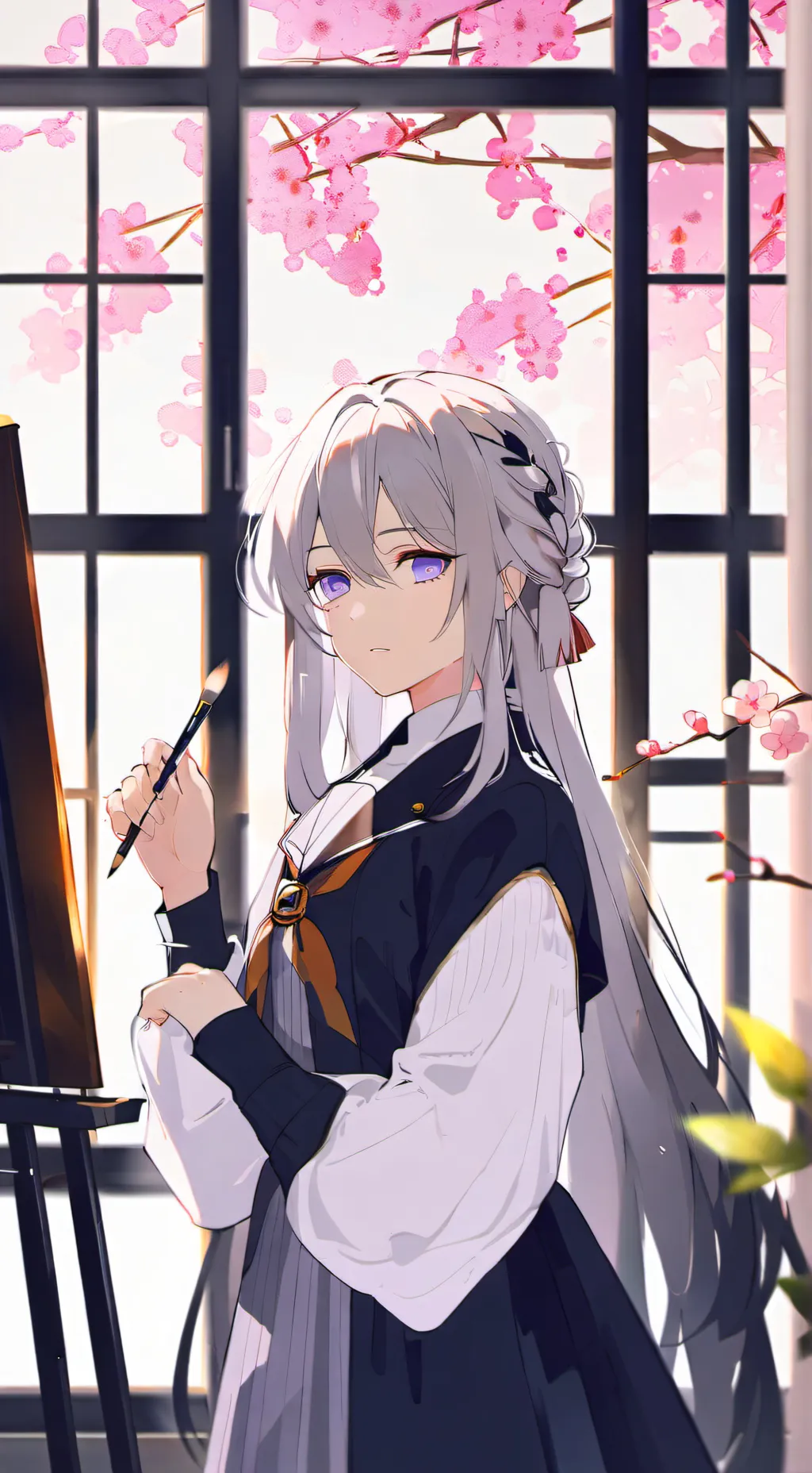 ai character: Kaori background