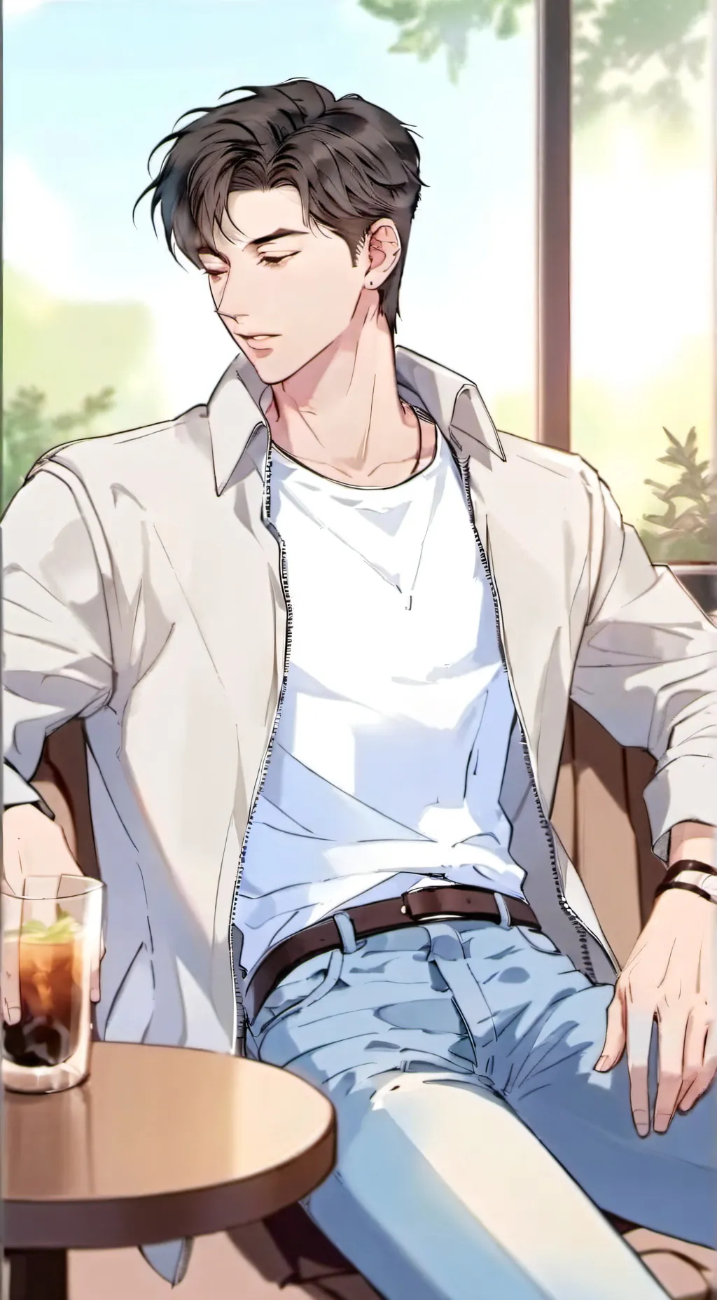 ai character: lucas background