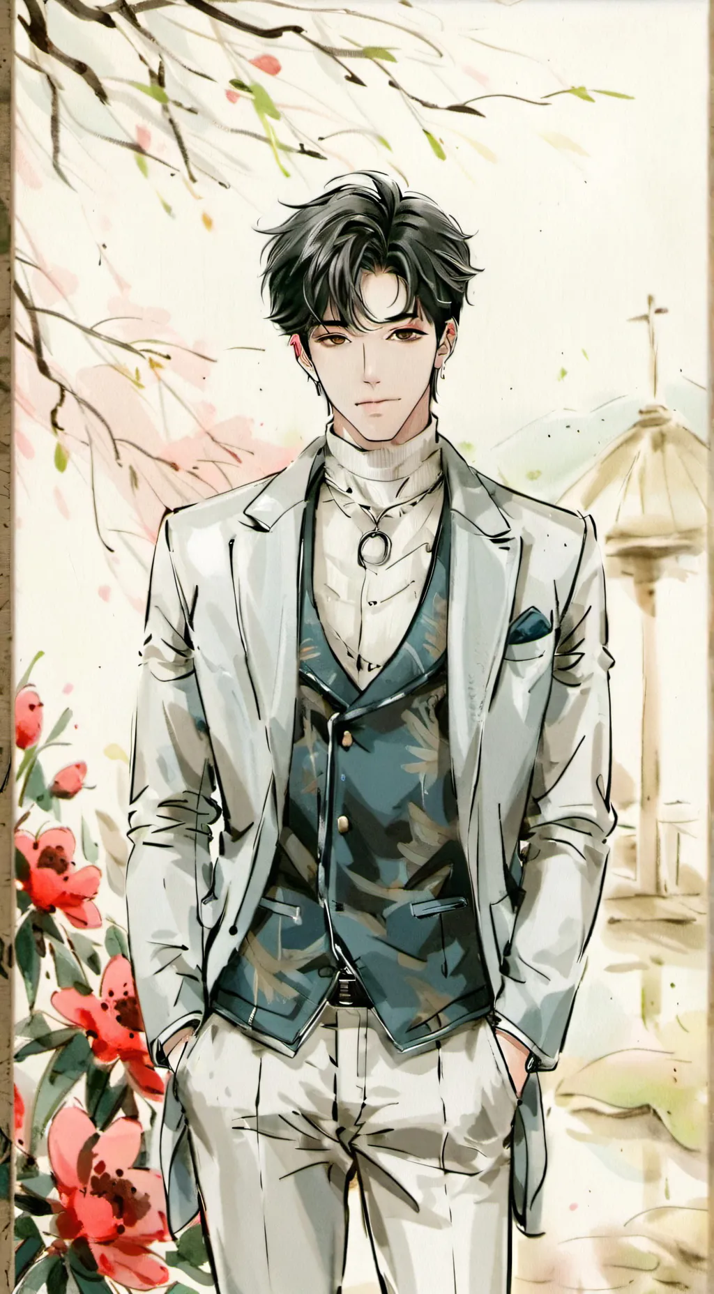 ai character: James Whitaker background