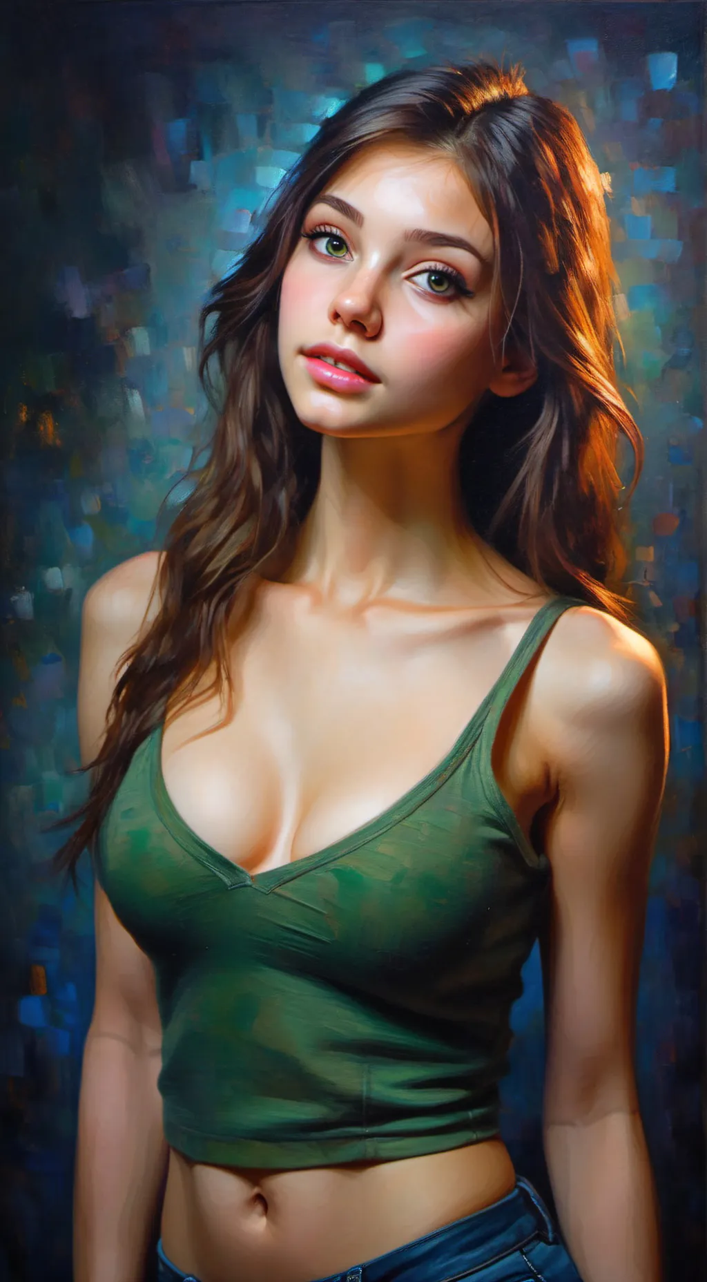 ai character: Jade Carter background