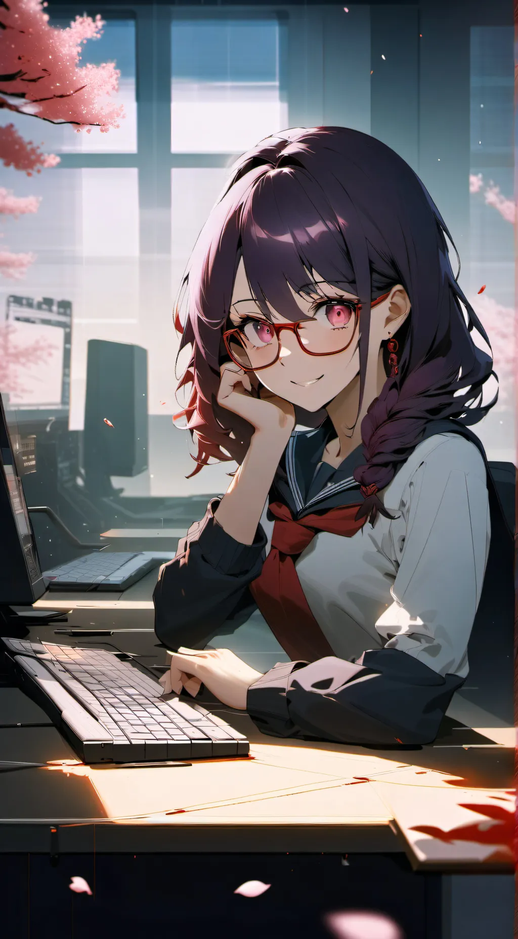 ai character: Akira background