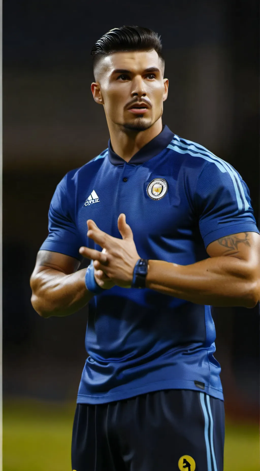 ai character: Cristiano Ronaldo background