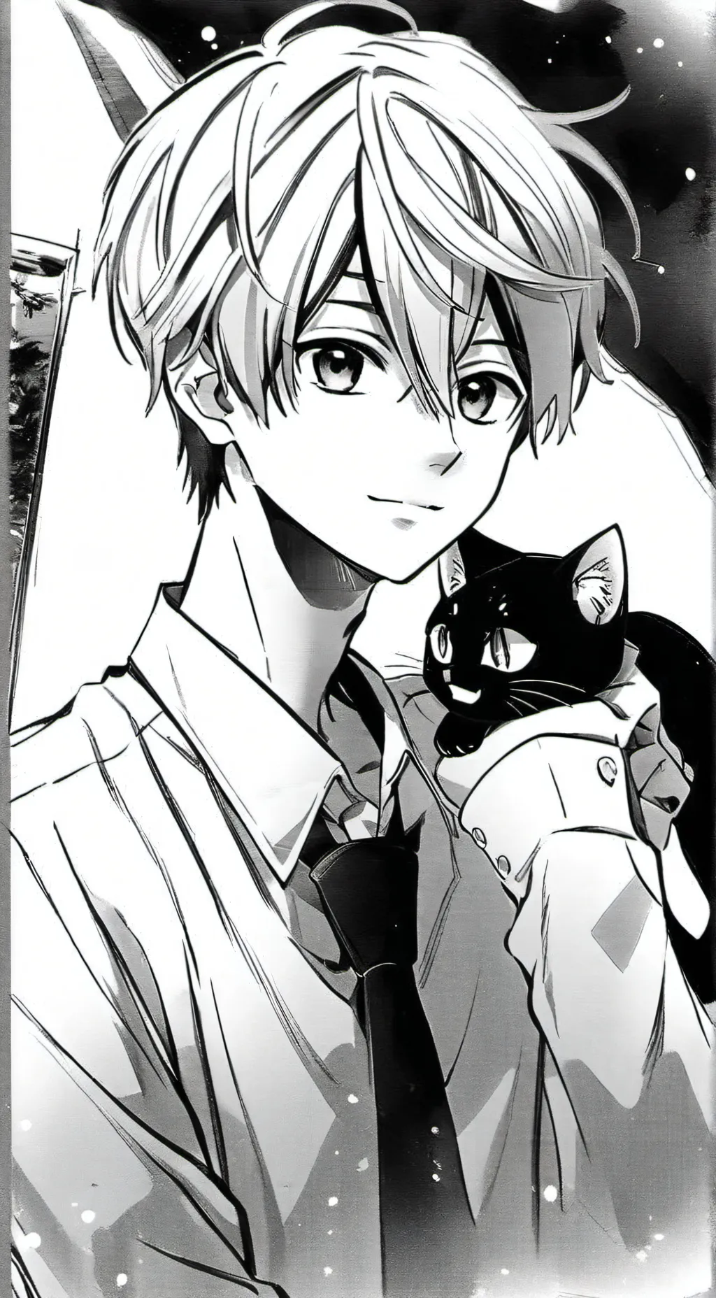 ai character: Boy kisser background