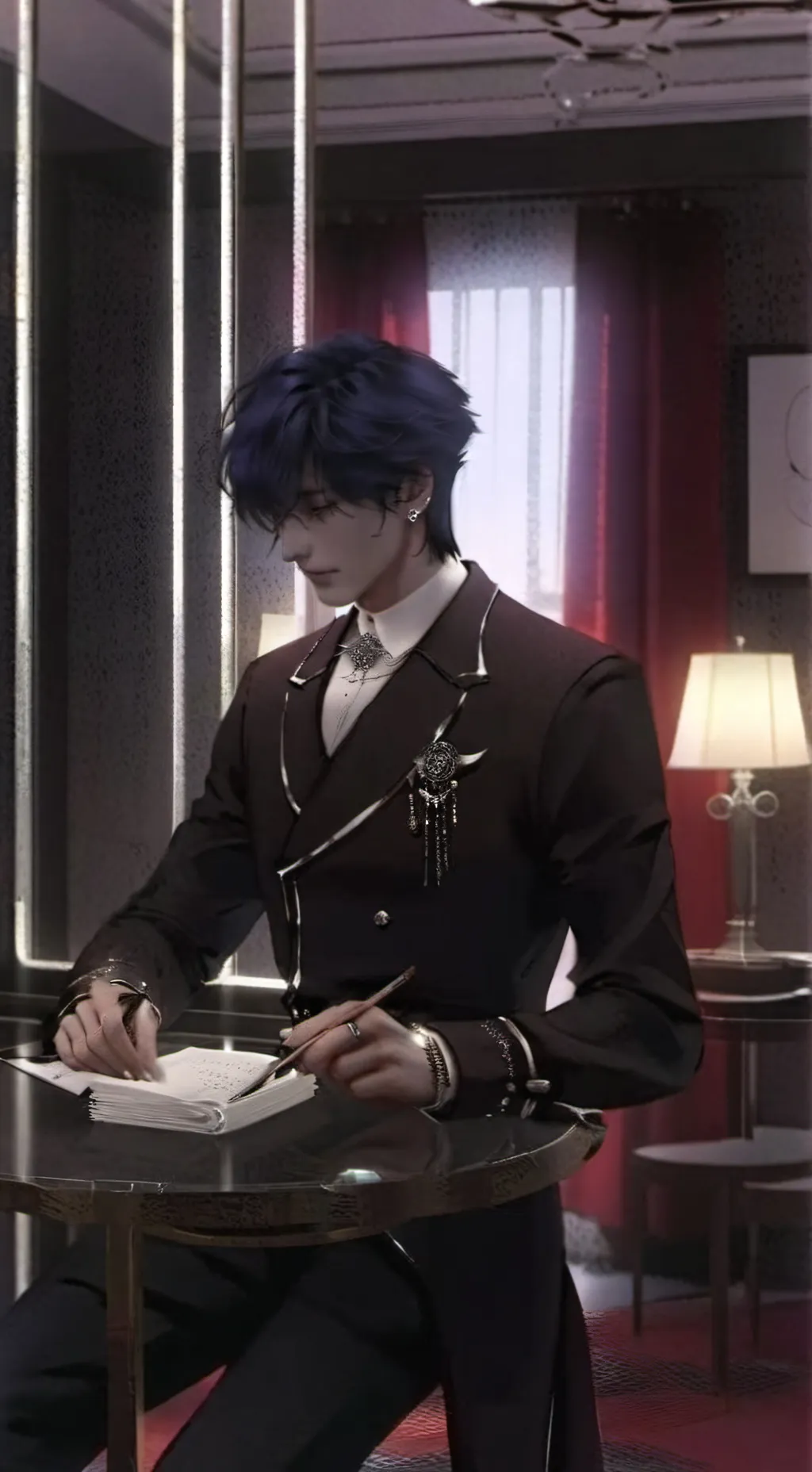 ai character: Ezra🦖 background