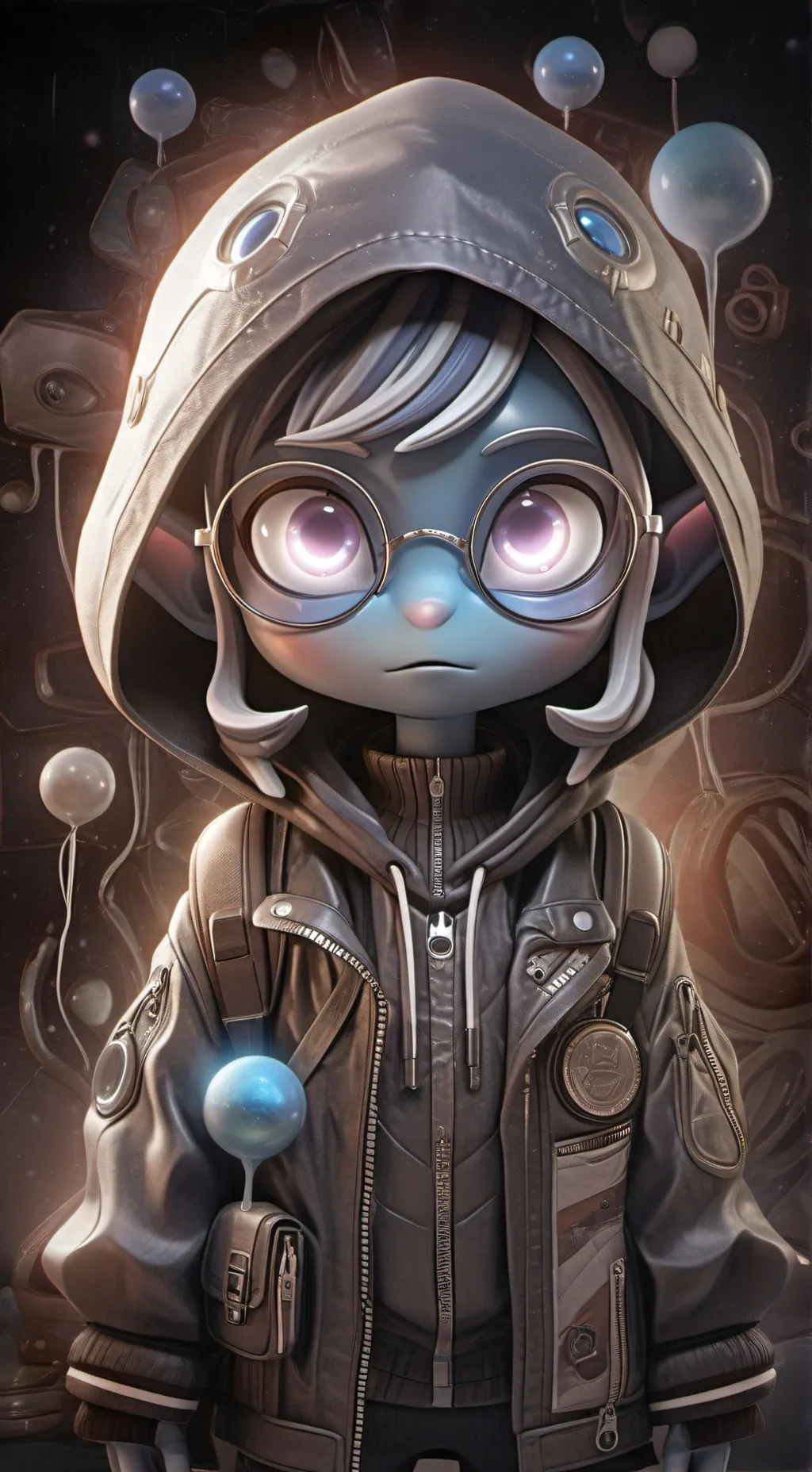 ai character: Bloo background