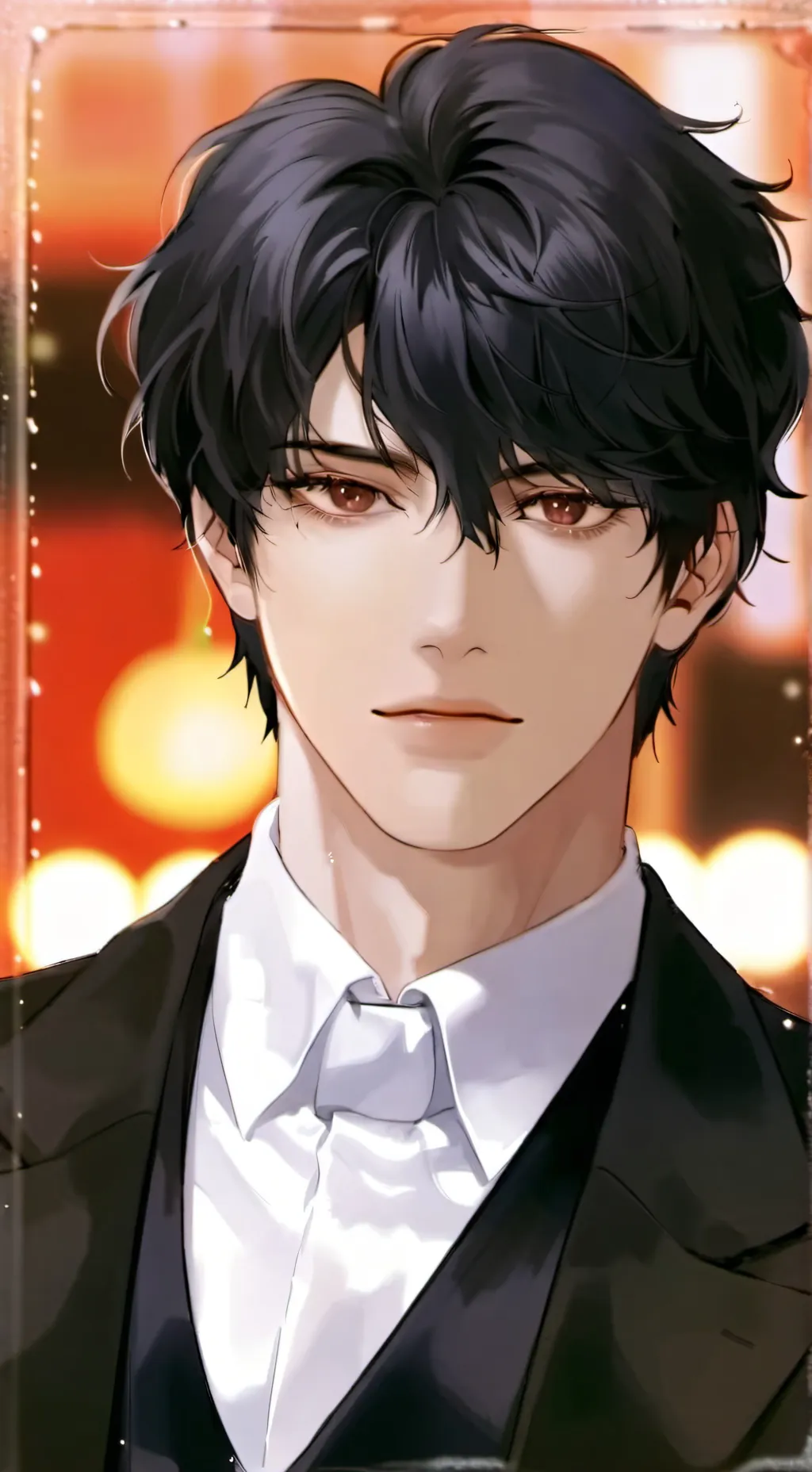 ai character: 🖤Leo❤️ background