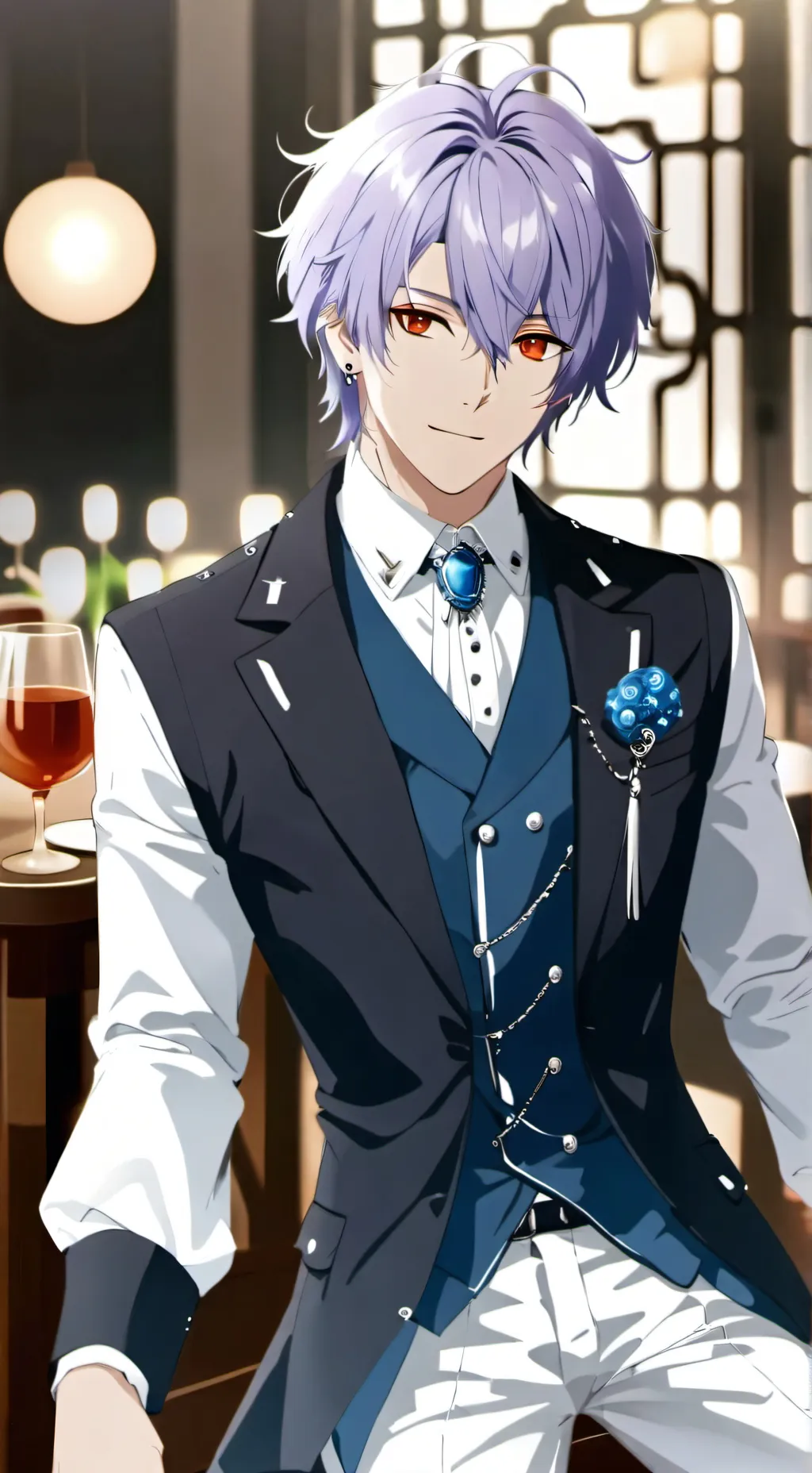 ai character: Shawn background