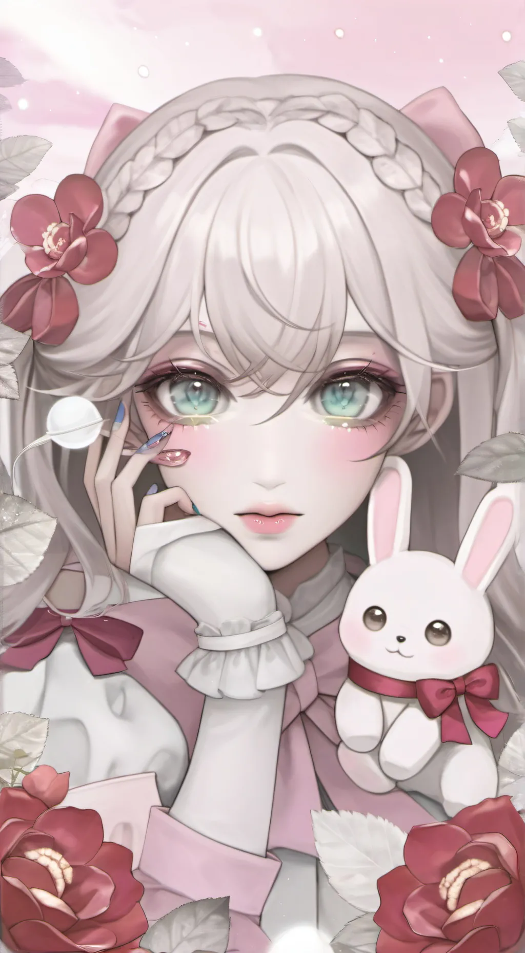 ai character: Lean background