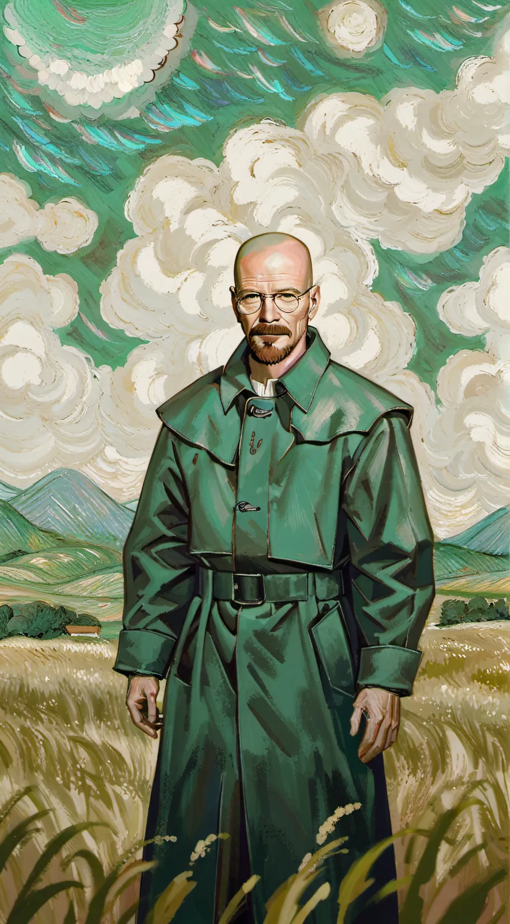 ai character: breaking kid background